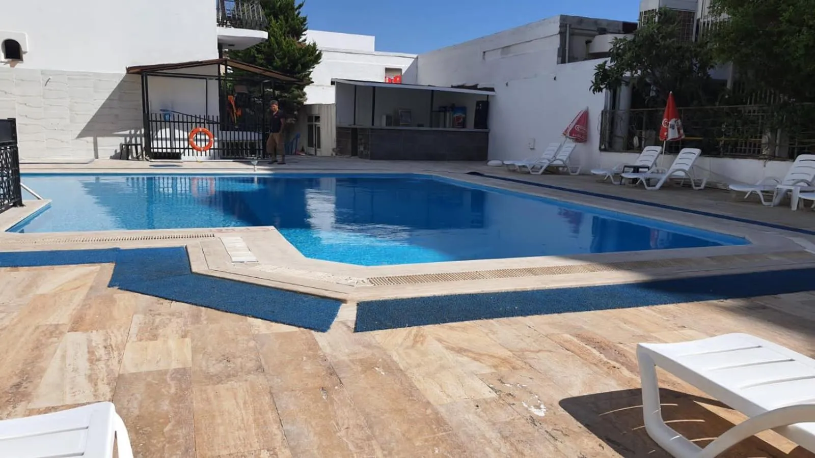 Swimming pool in SERİN HOTEL