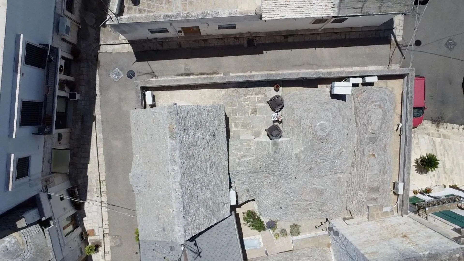 Bird's eye view in Trulli Contento - Rooms & Apartments