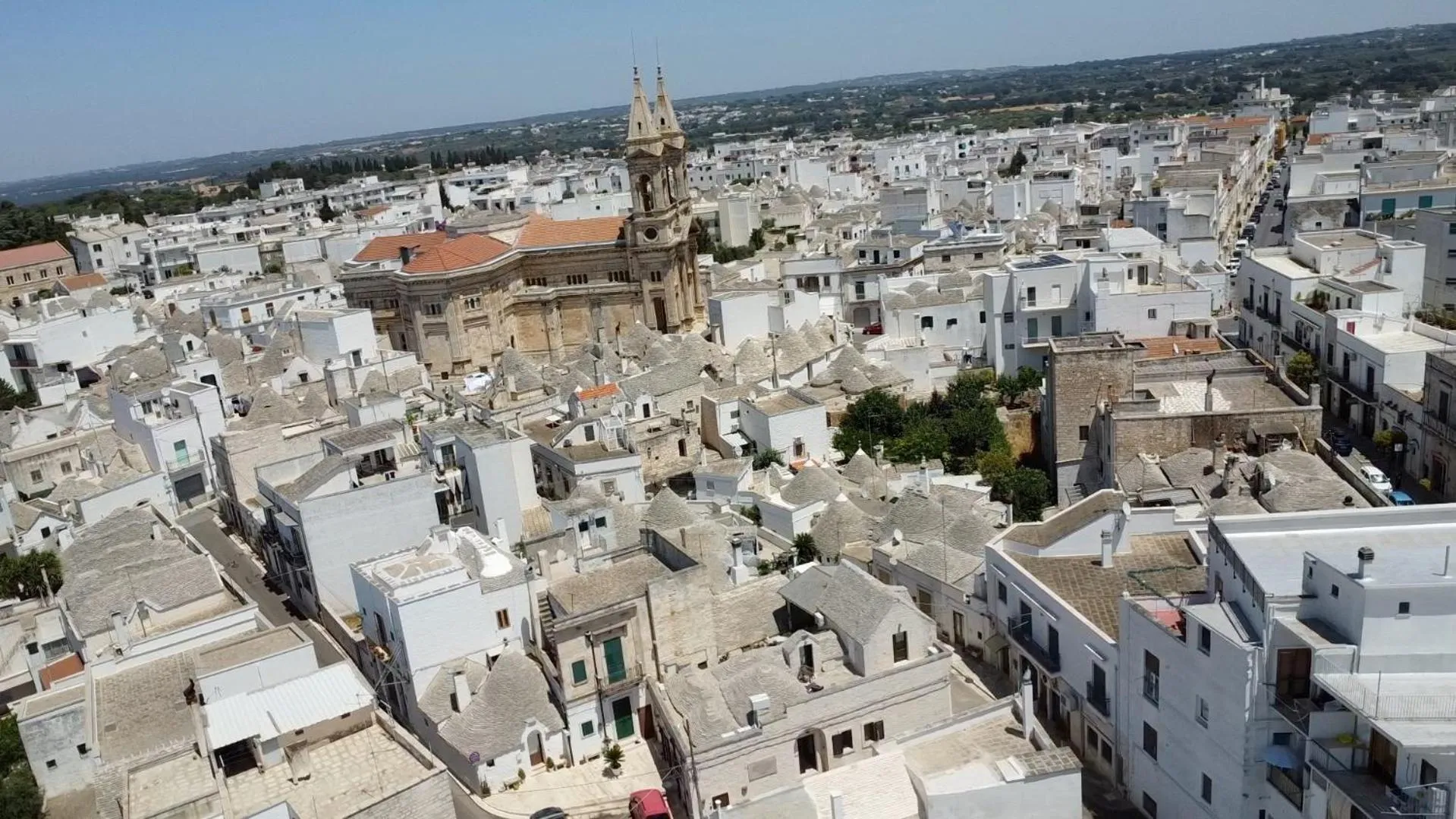 Bird's eye view in Trulli Contento - Rooms & Apartments