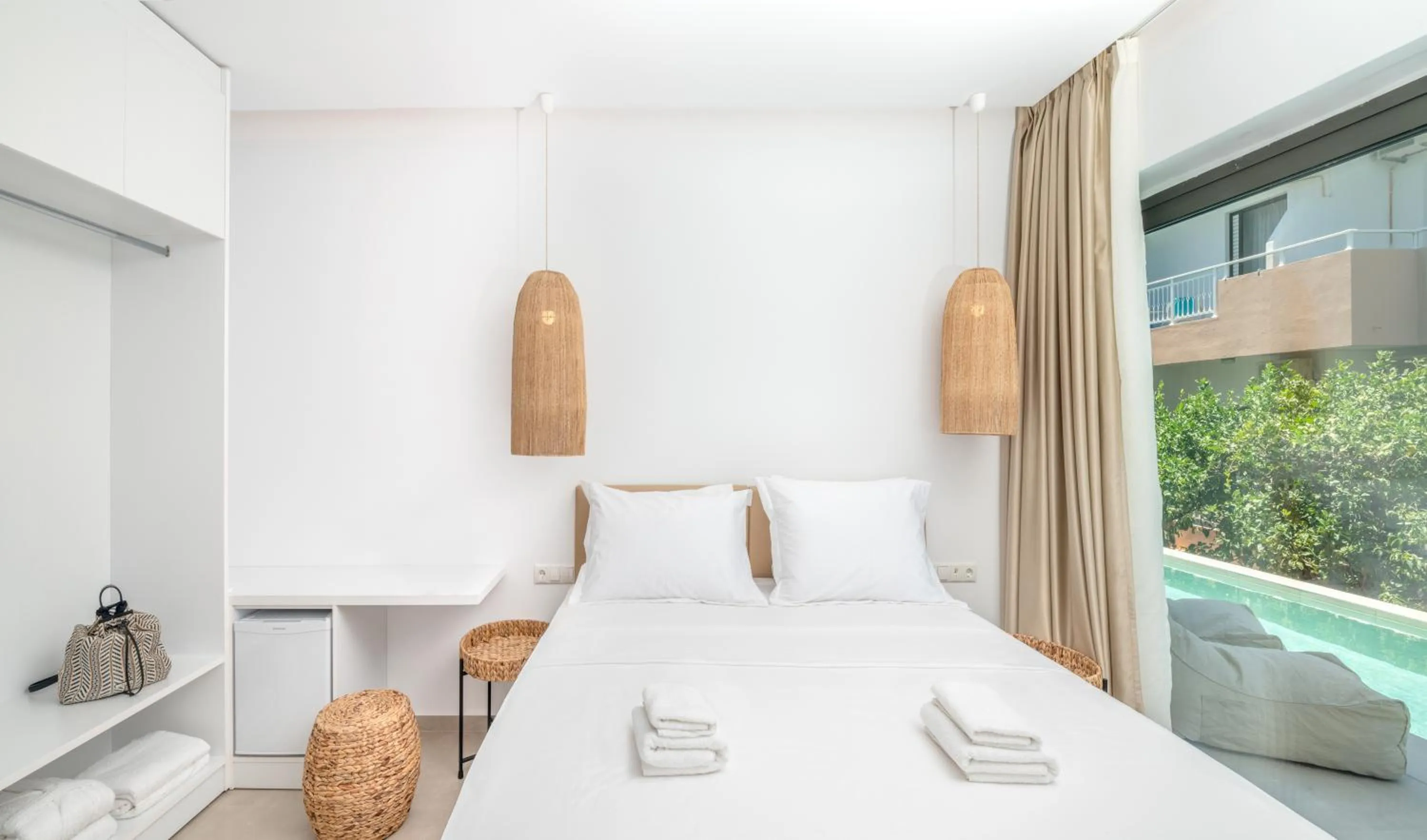 View (from property/room), Bed in Golden Bee Lifestyle