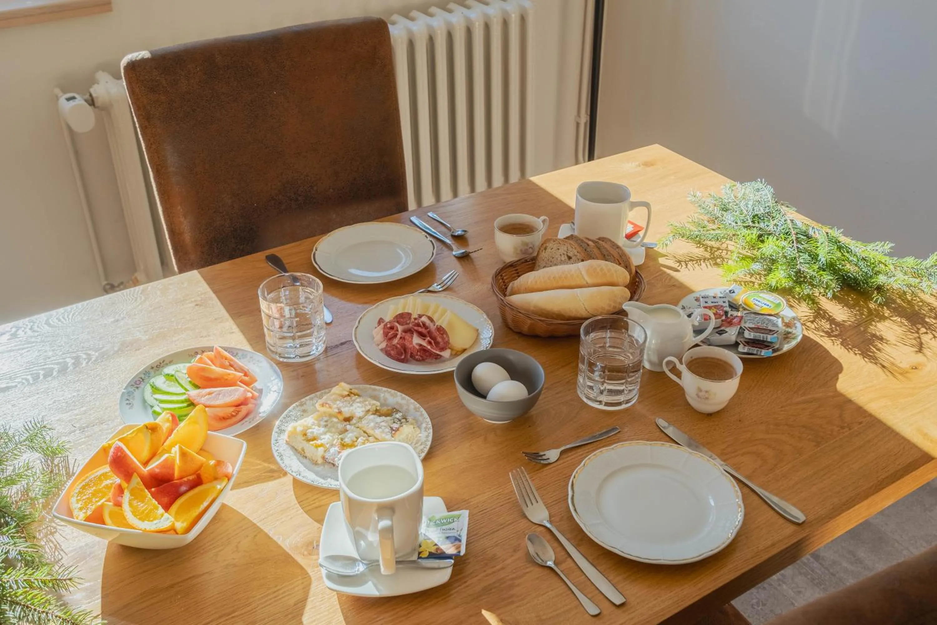 Breakfast in CHATA LESOVNA