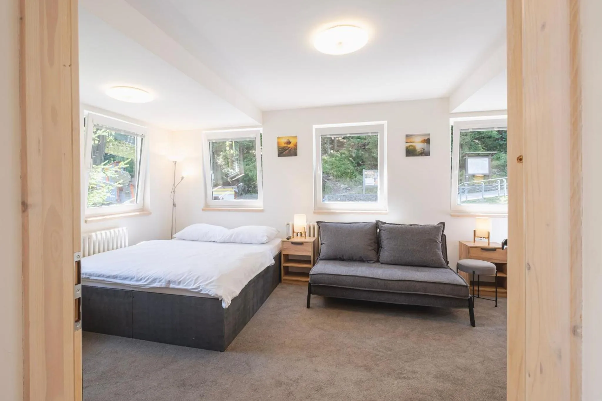 Photo of the whole room, Bed in CHATA LESOVNA