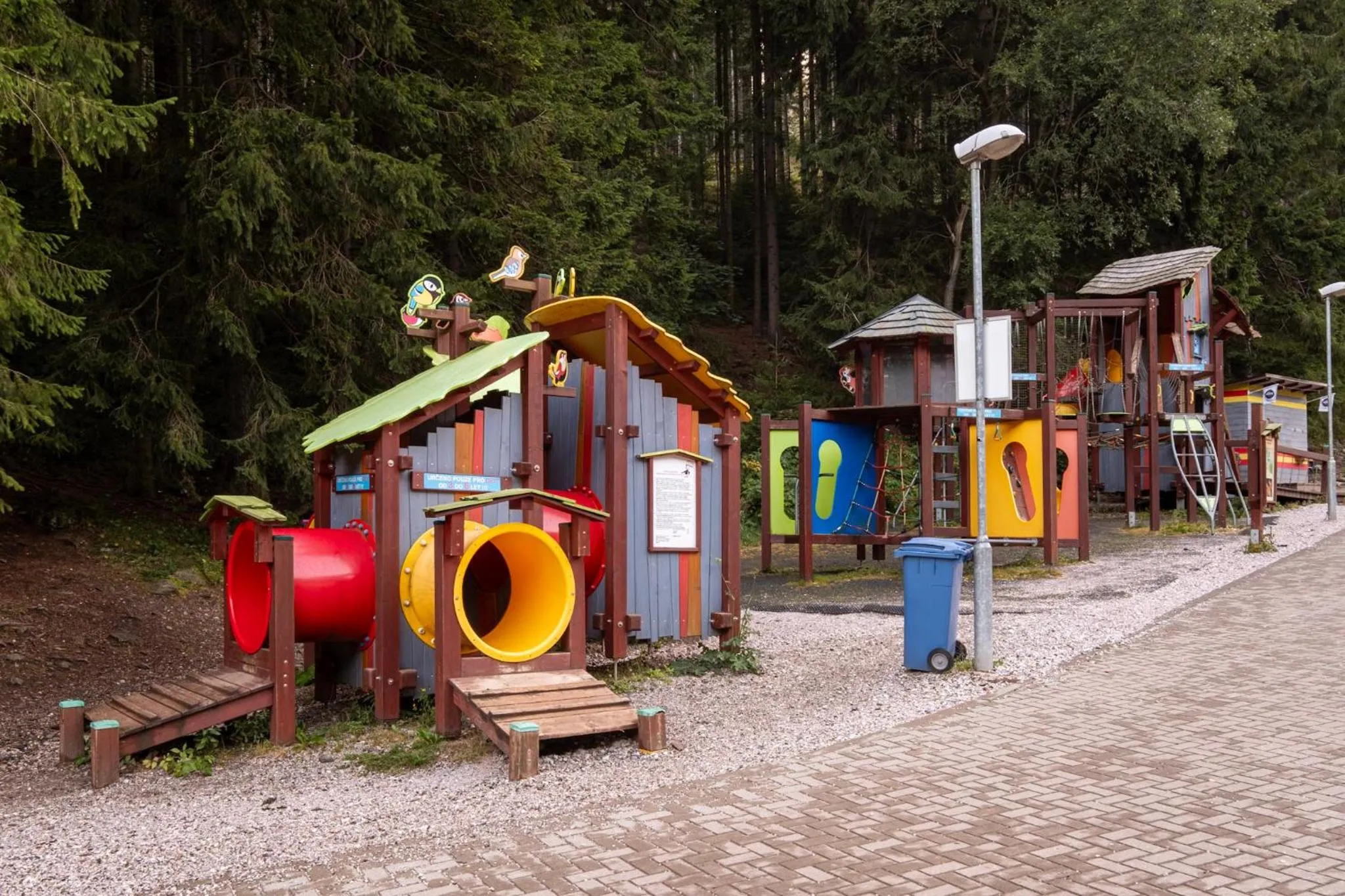Children play ground in CHATA LESOVNA