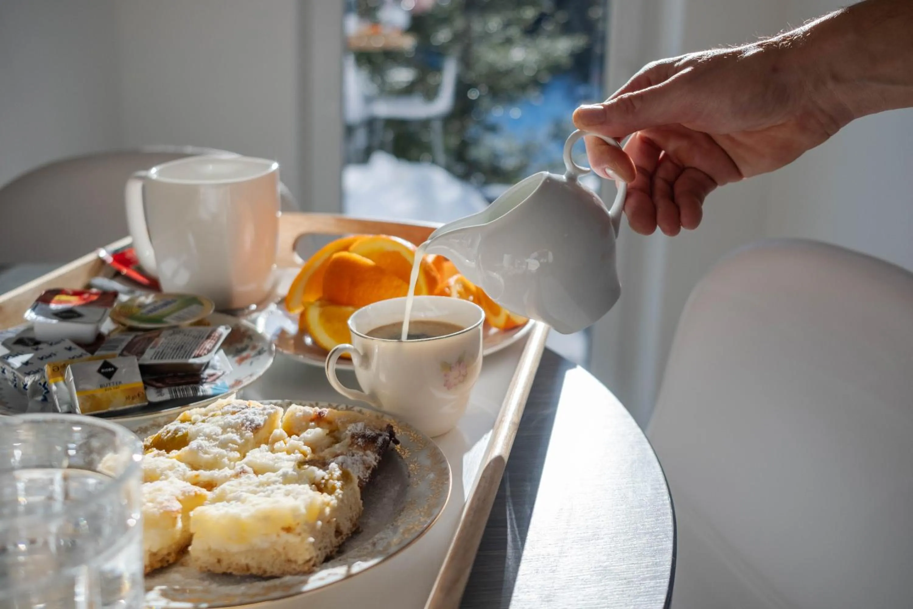Breakfast in CHATA LESOVNA
