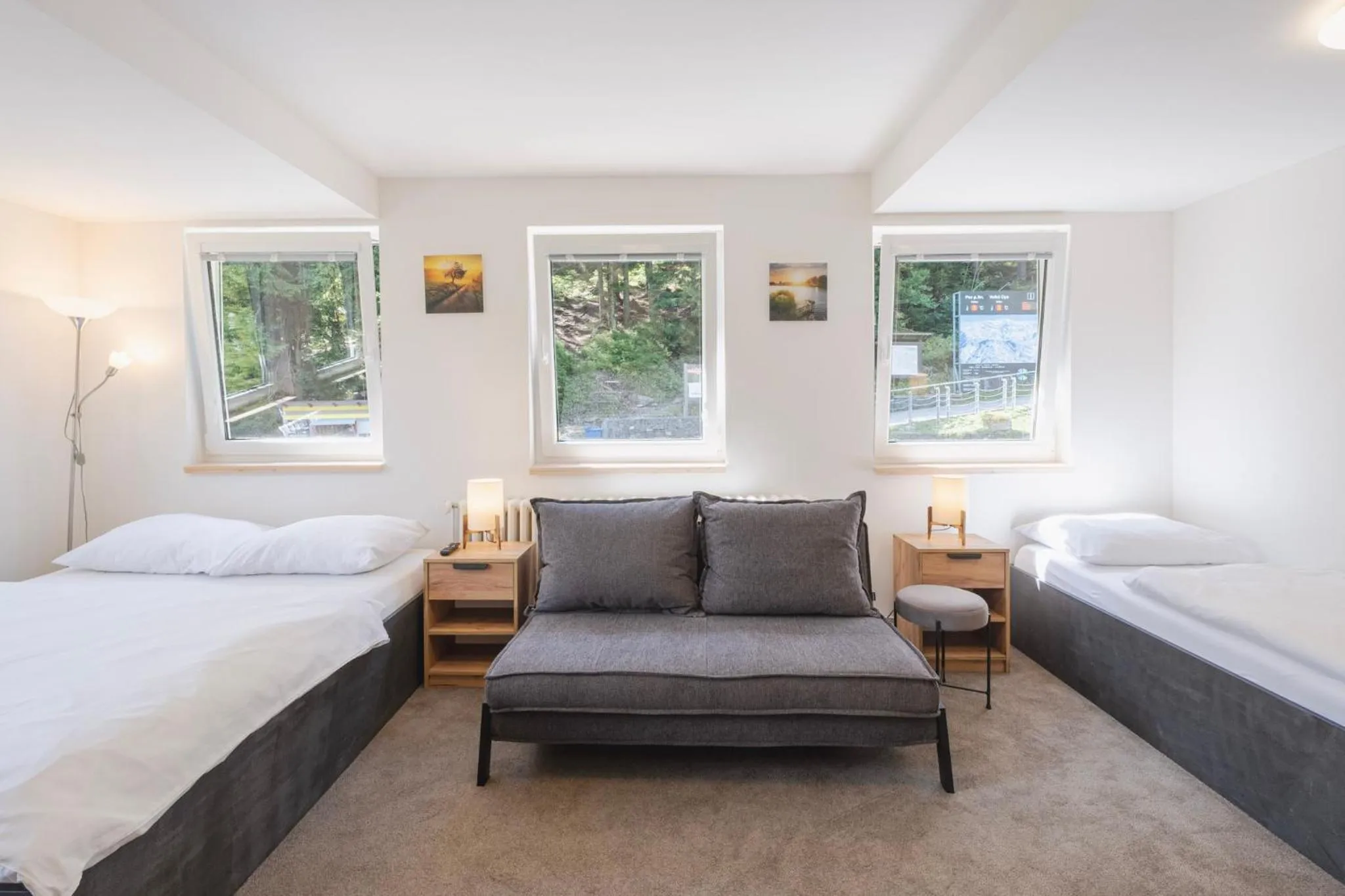 Photo of the whole room, Bed in CHATA LESOVNA