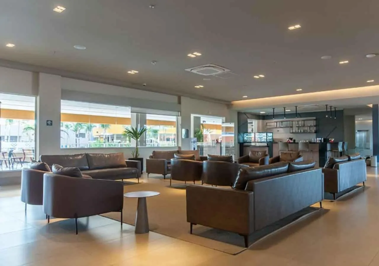 Lobby or reception in Enjoy Solar das Águas Park Resort