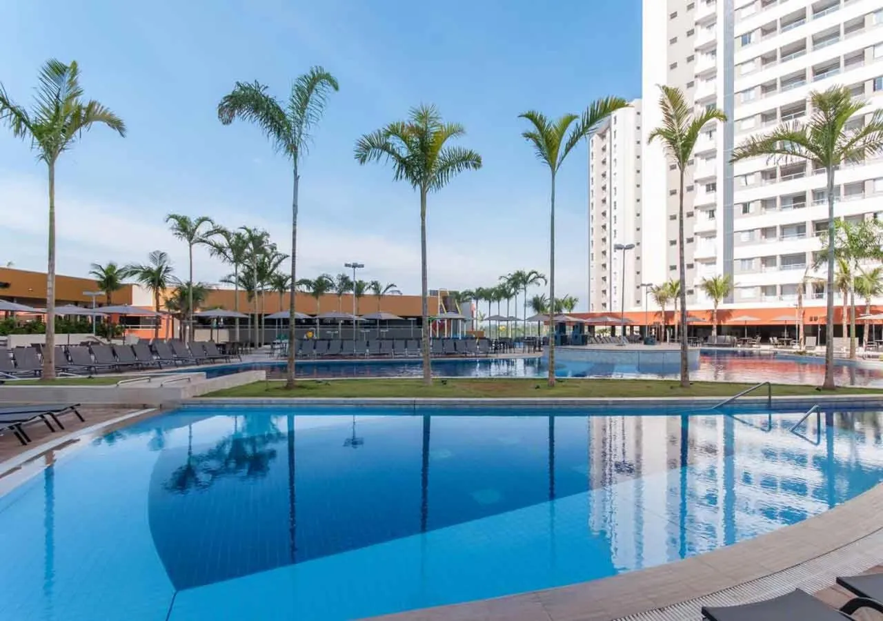 Swimming pool in Enjoy Solar das Águas Park Resort