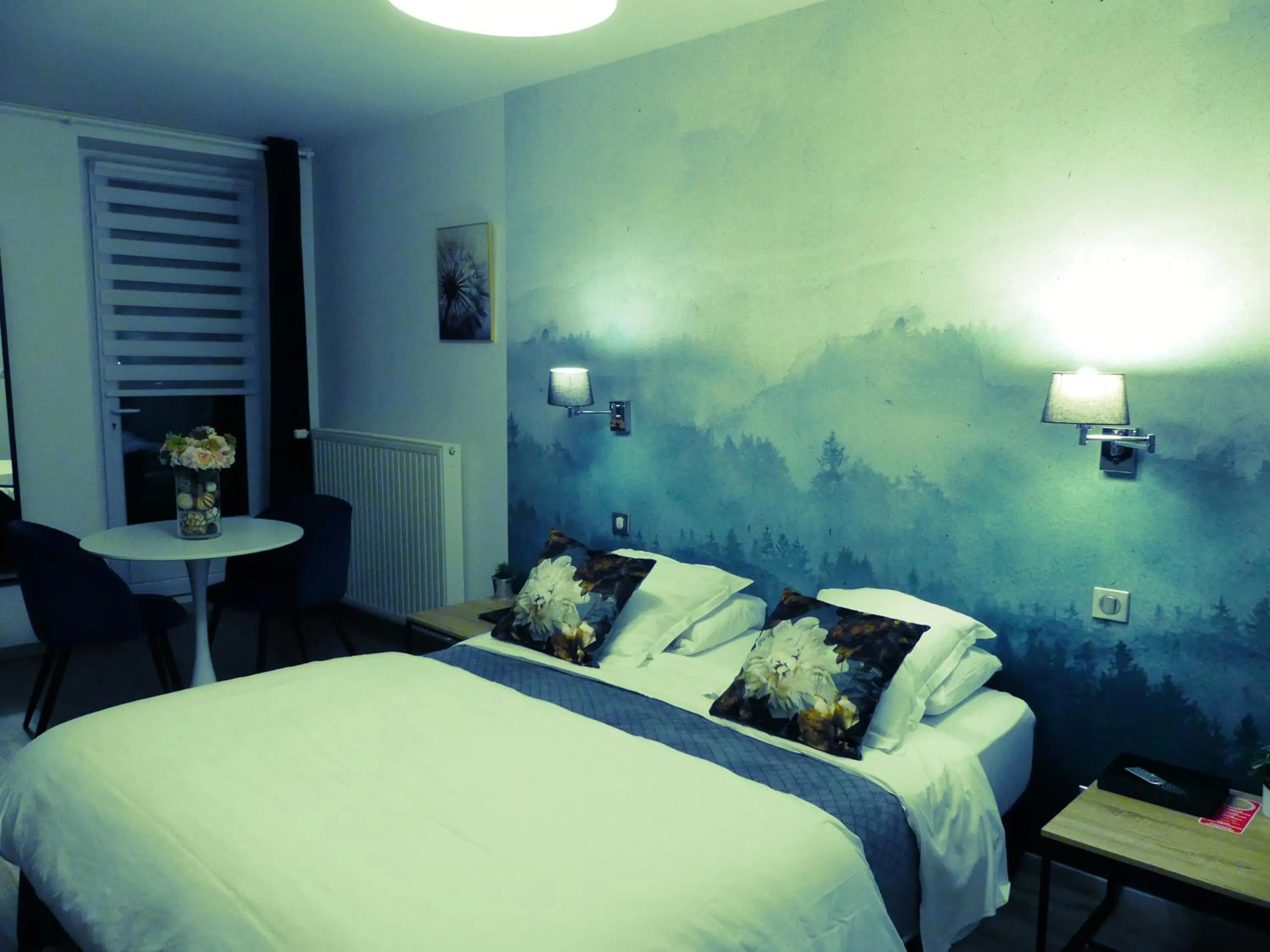 Bed in Le 9 en Cuisine