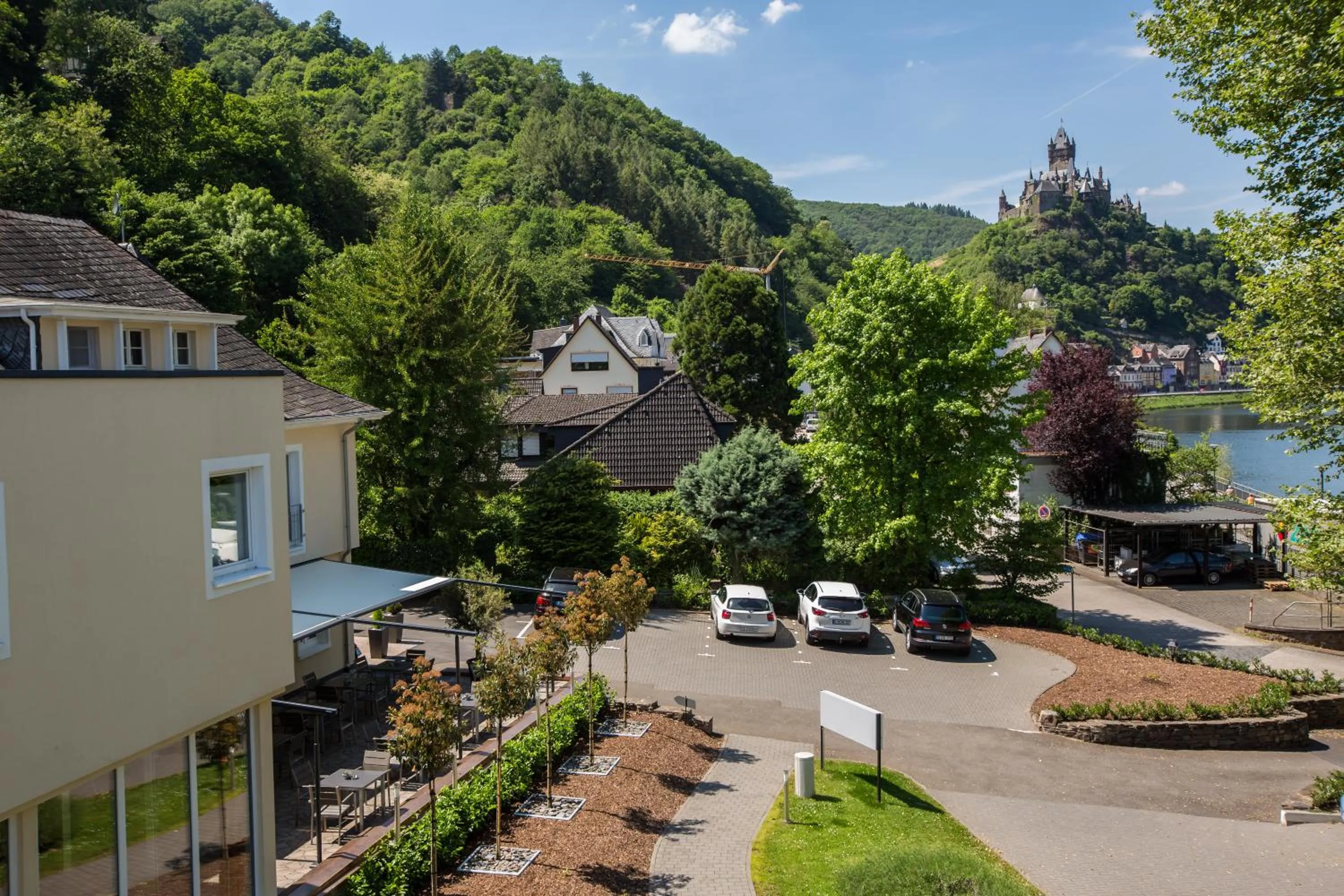 River view in Parkhotel Cochem