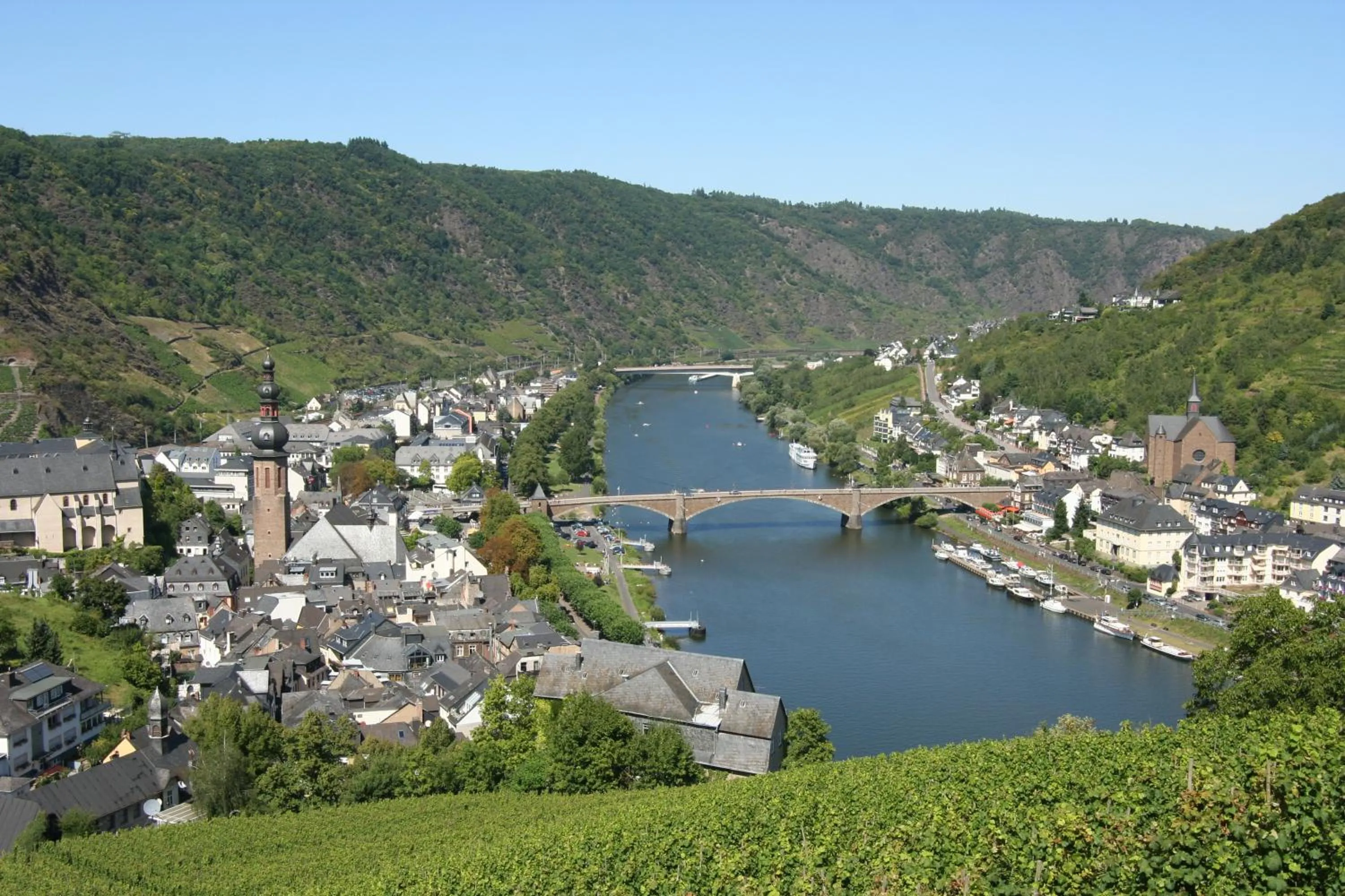 Bird's eye view in Parkhotel Cochem