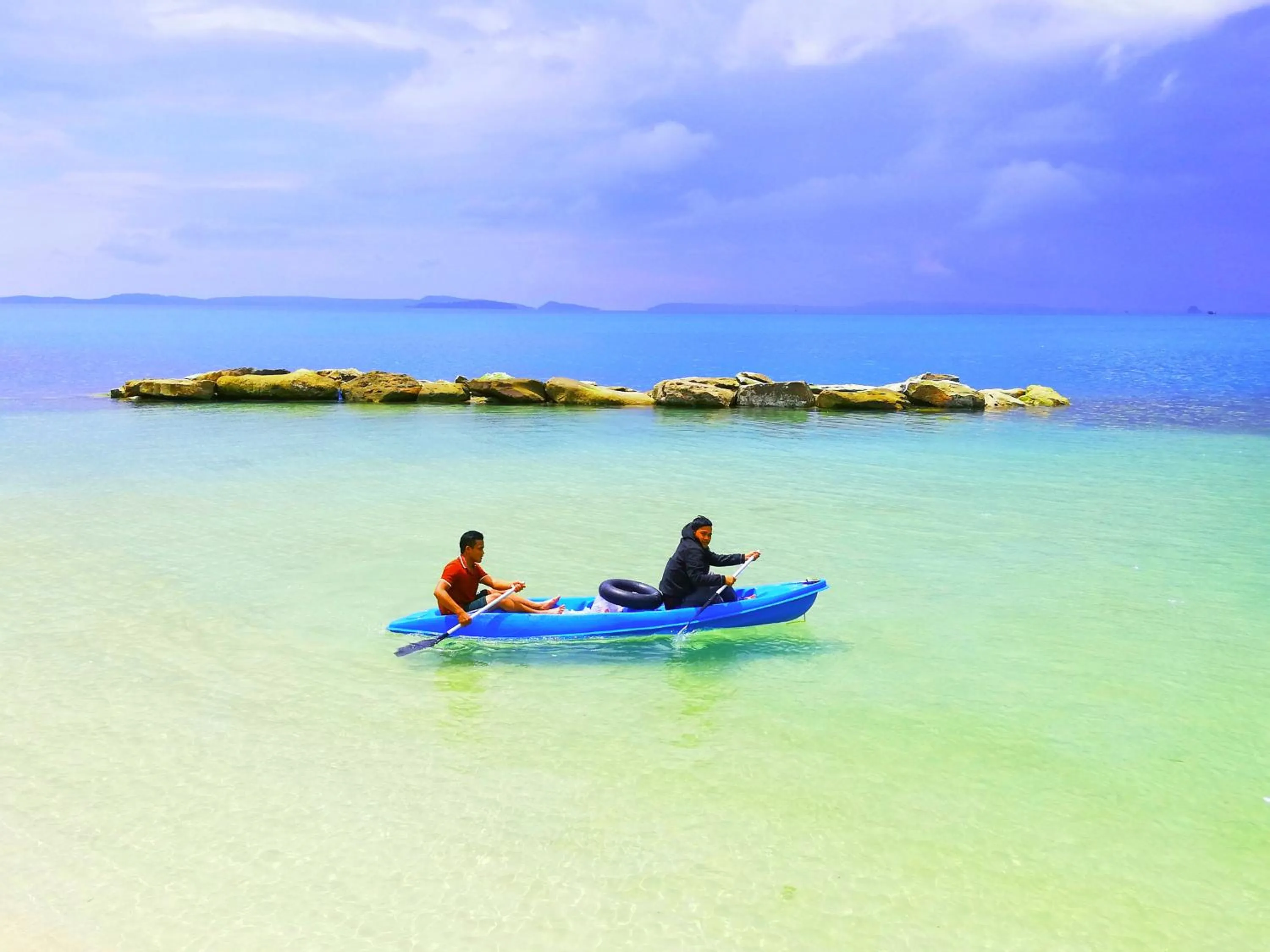 People in Try Palace Resort Sihanoukville