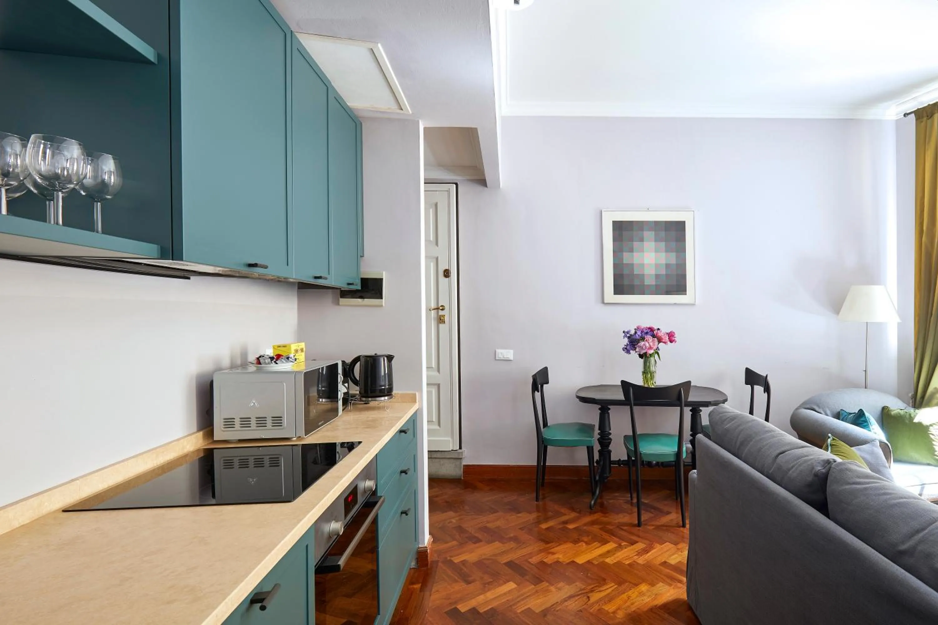 Kitchen or kitchenette in Palazzo Salviati by Varental