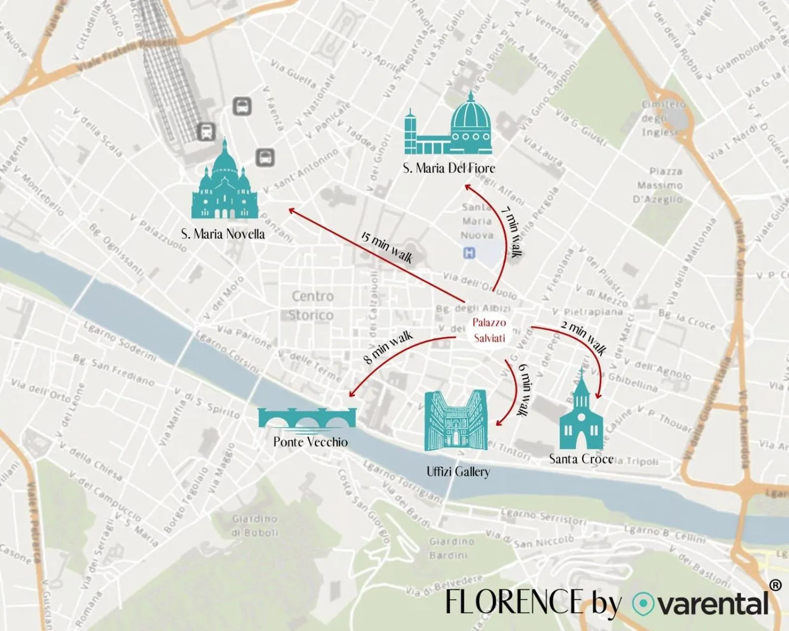 Property building in Palazzo Salviati by Varental