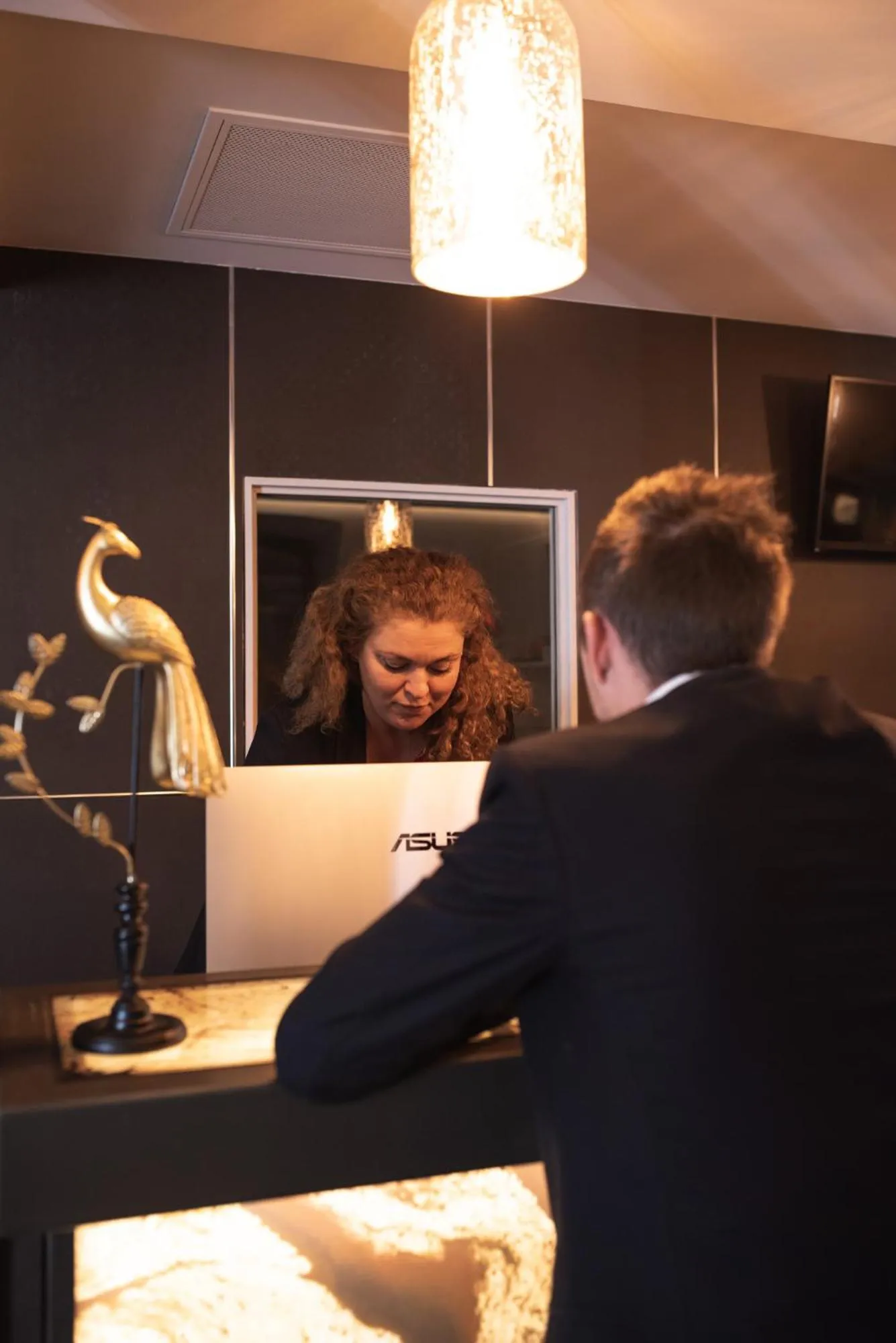 Lobby or reception in Hôtel 1770 & Spa