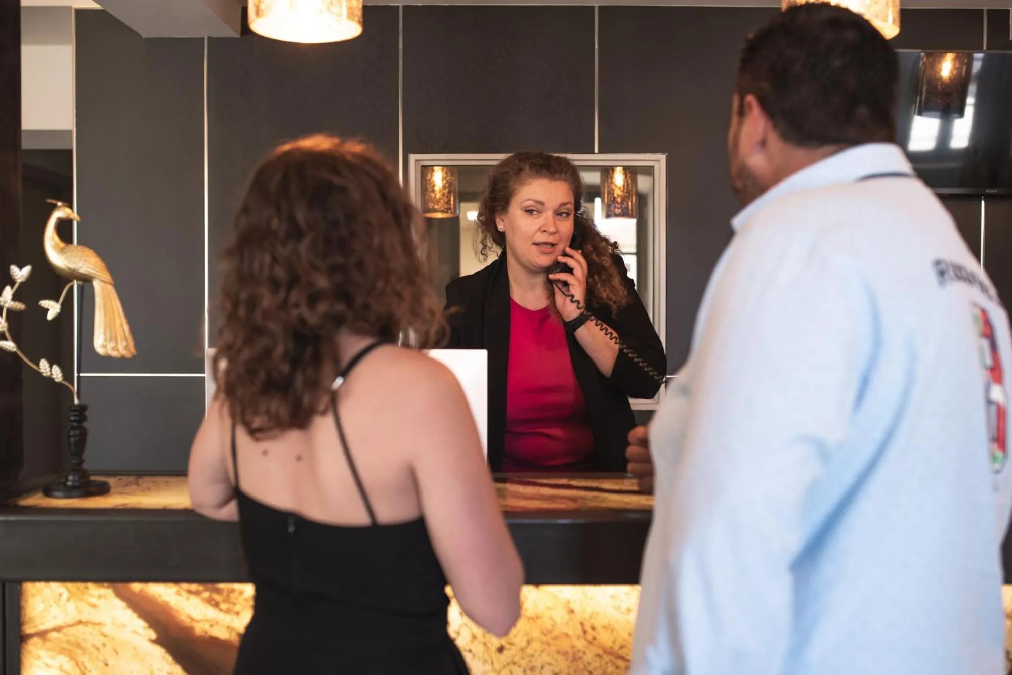 Lobby or reception in Hôtel 1770 & Spa