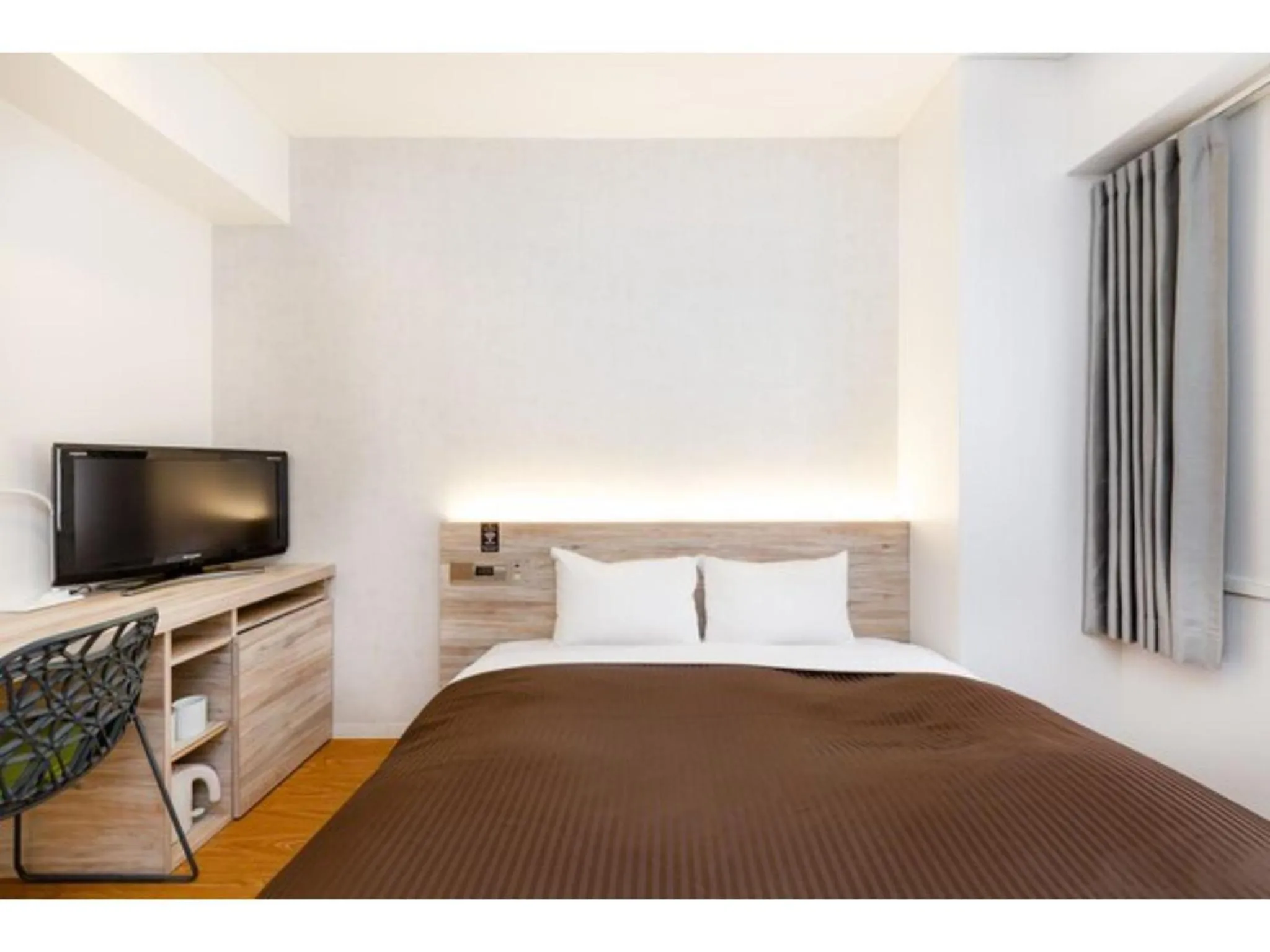 Bed in The One Five Fukuoka Tenjin - Vacation STAY 40114v