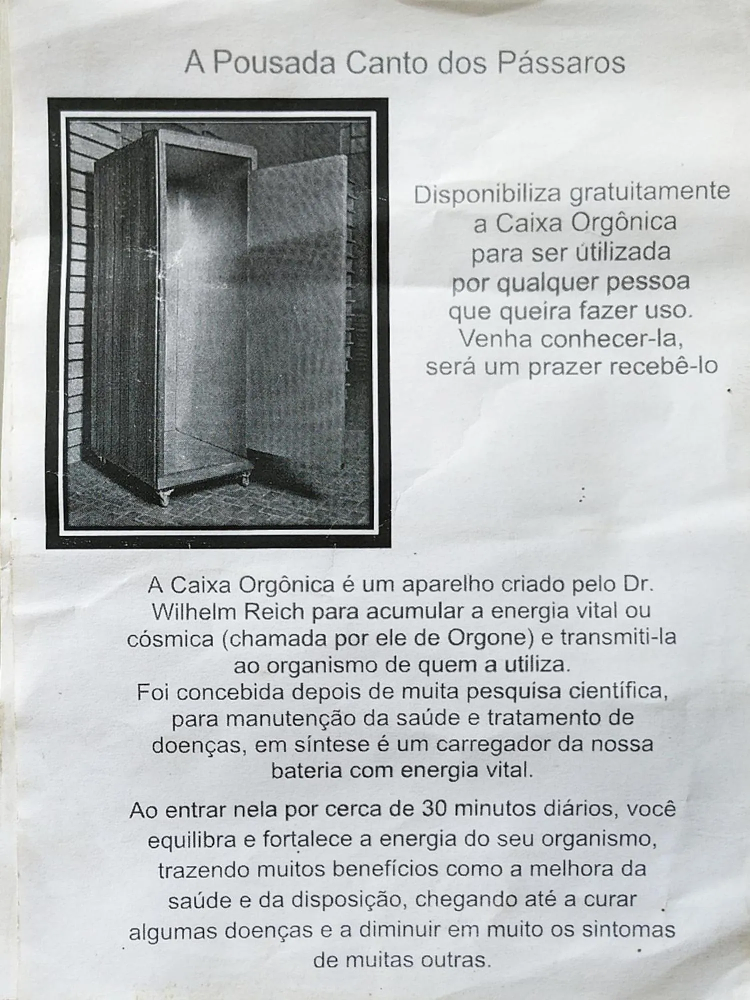 Spa and wellness centre/facilities in Pousada Canto dos Passaros