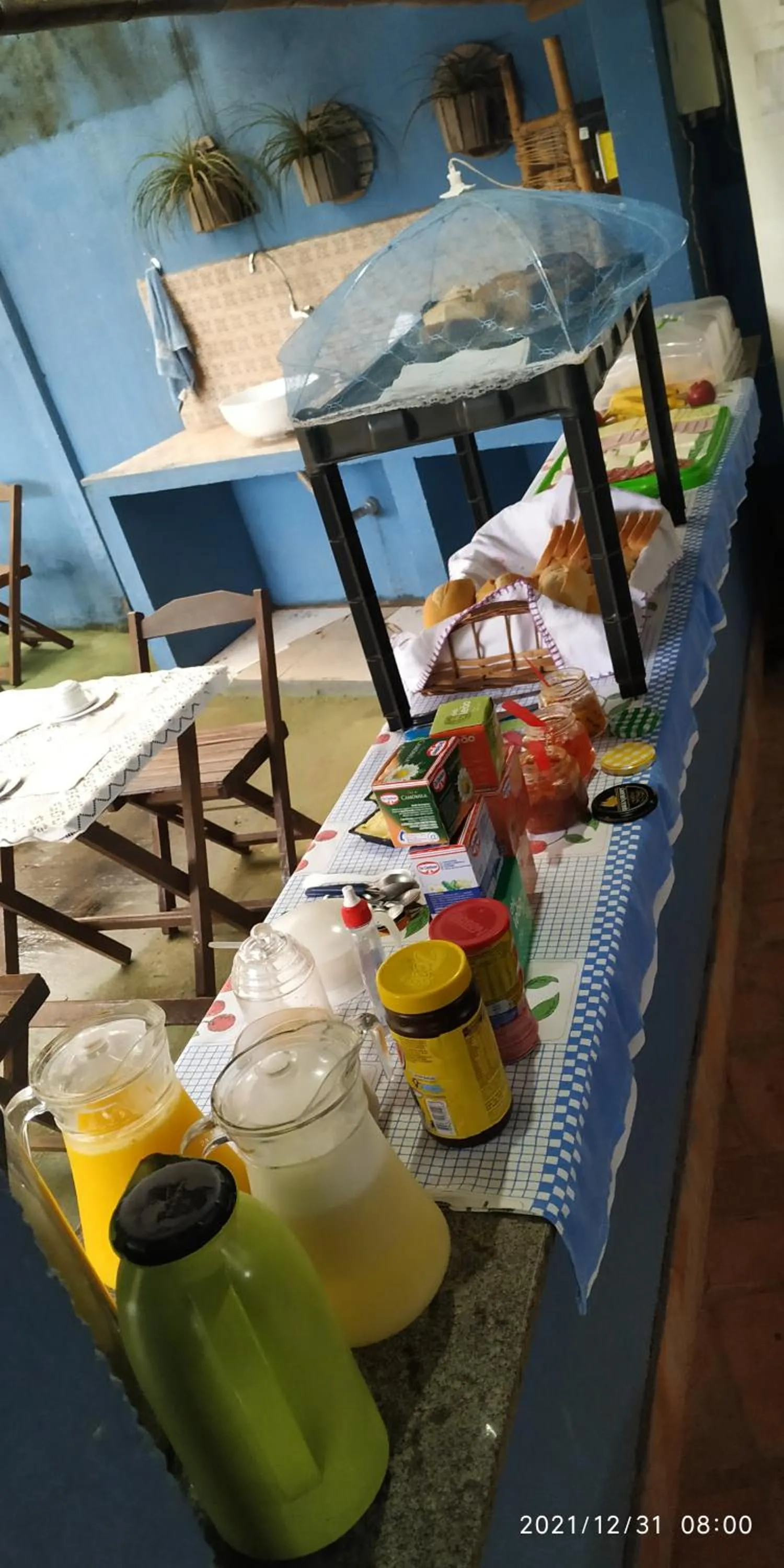 Breakfast in Pousada Canto dos Passaros