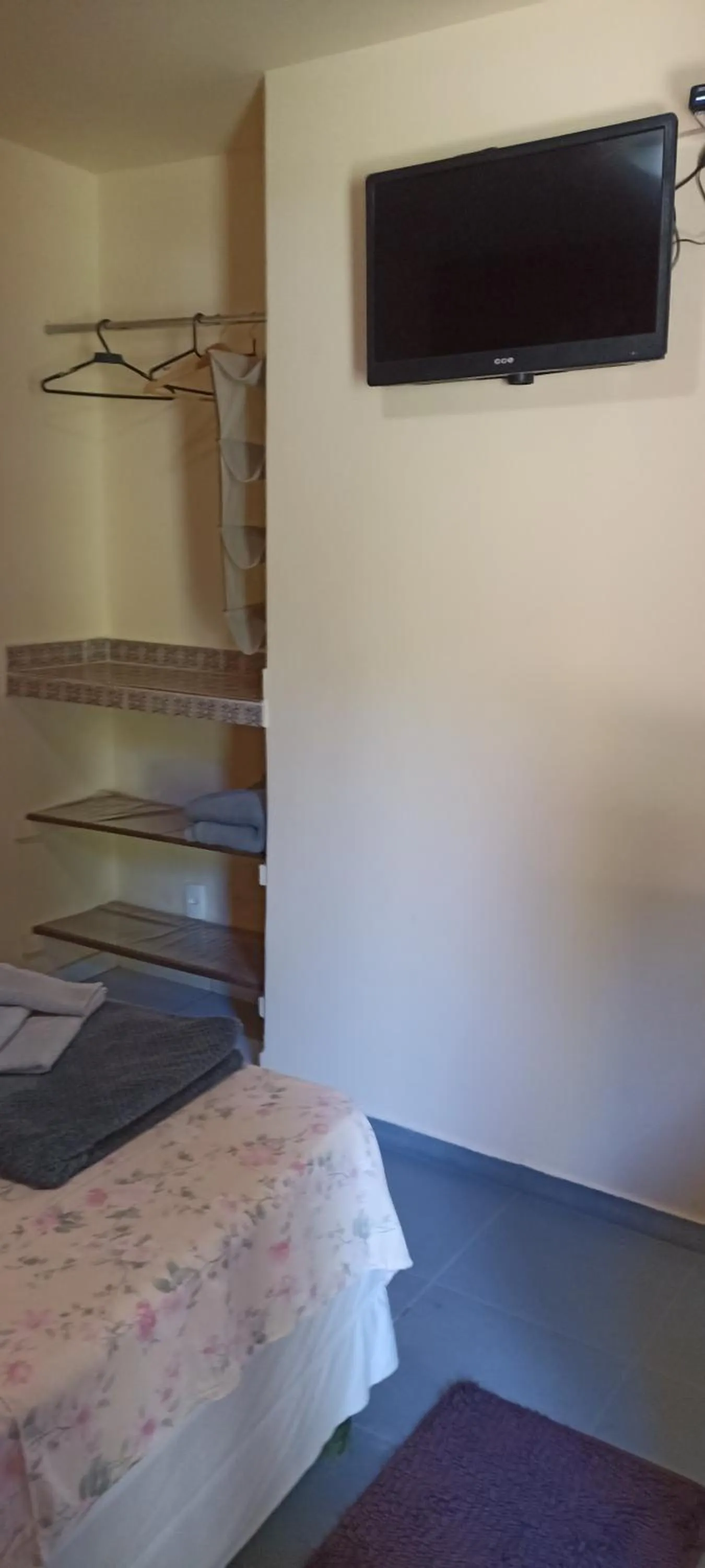 Bedroom, Bed in Pousada Canto dos Passaros