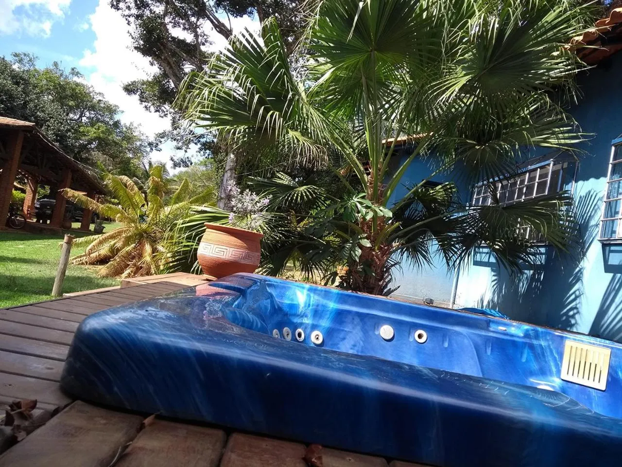 Garden in Pousada Canto dos Passaros