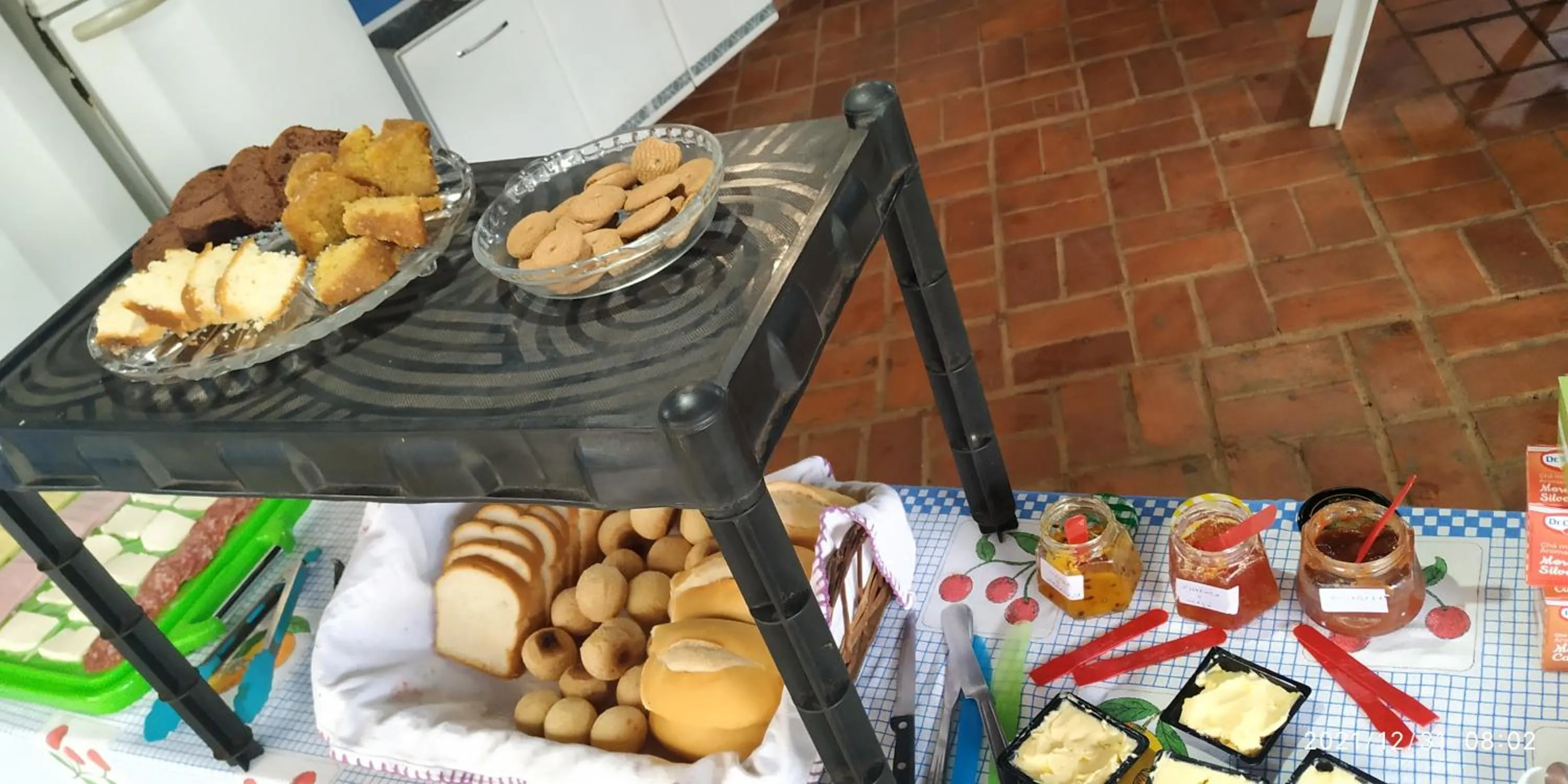 Breakfast in Pousada Canto dos Passaros