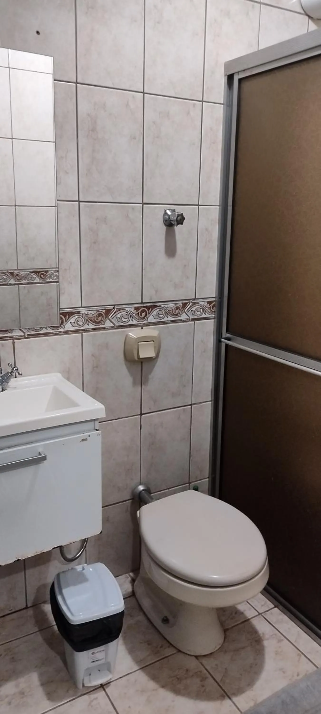 Shower in Pousada Canto dos Passaros