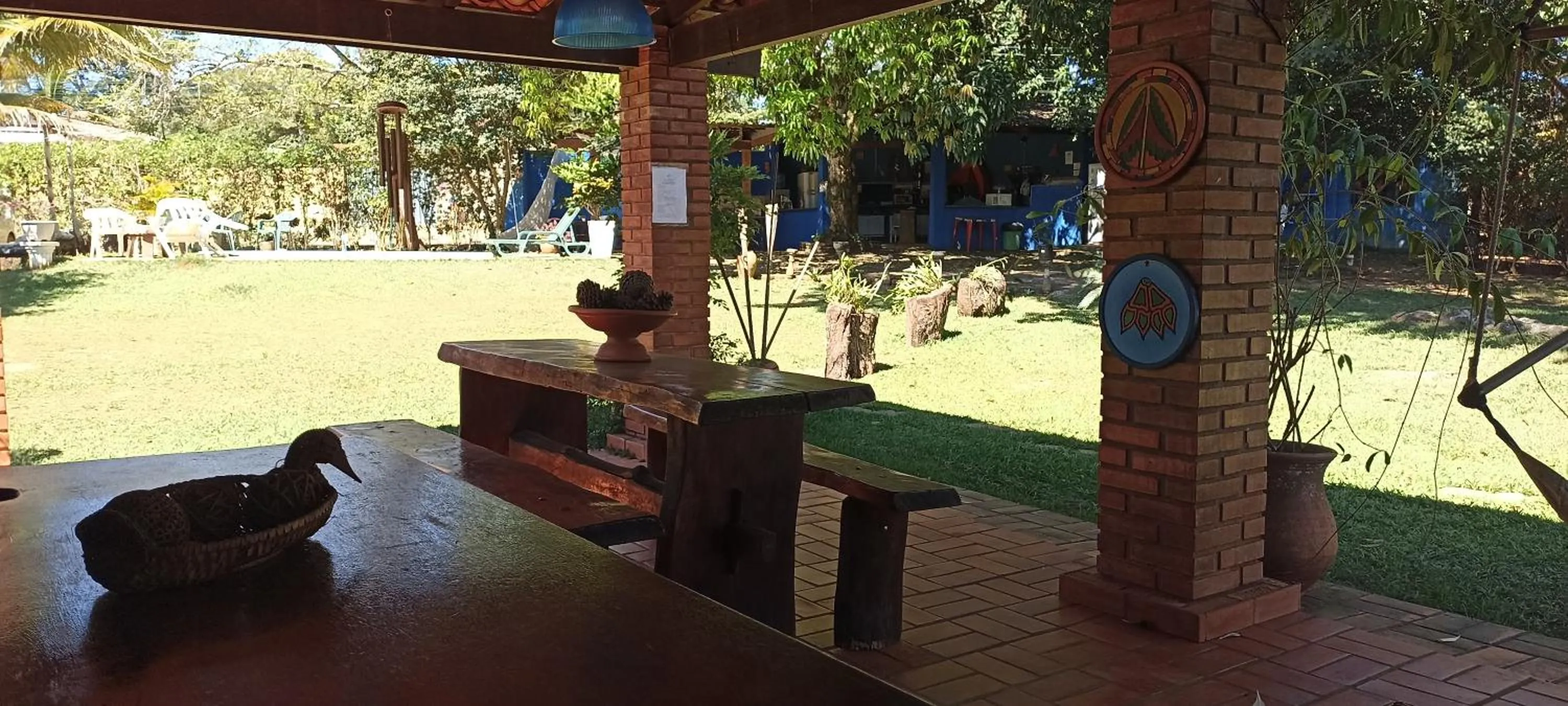 Garden in Pousada Canto dos Passaros