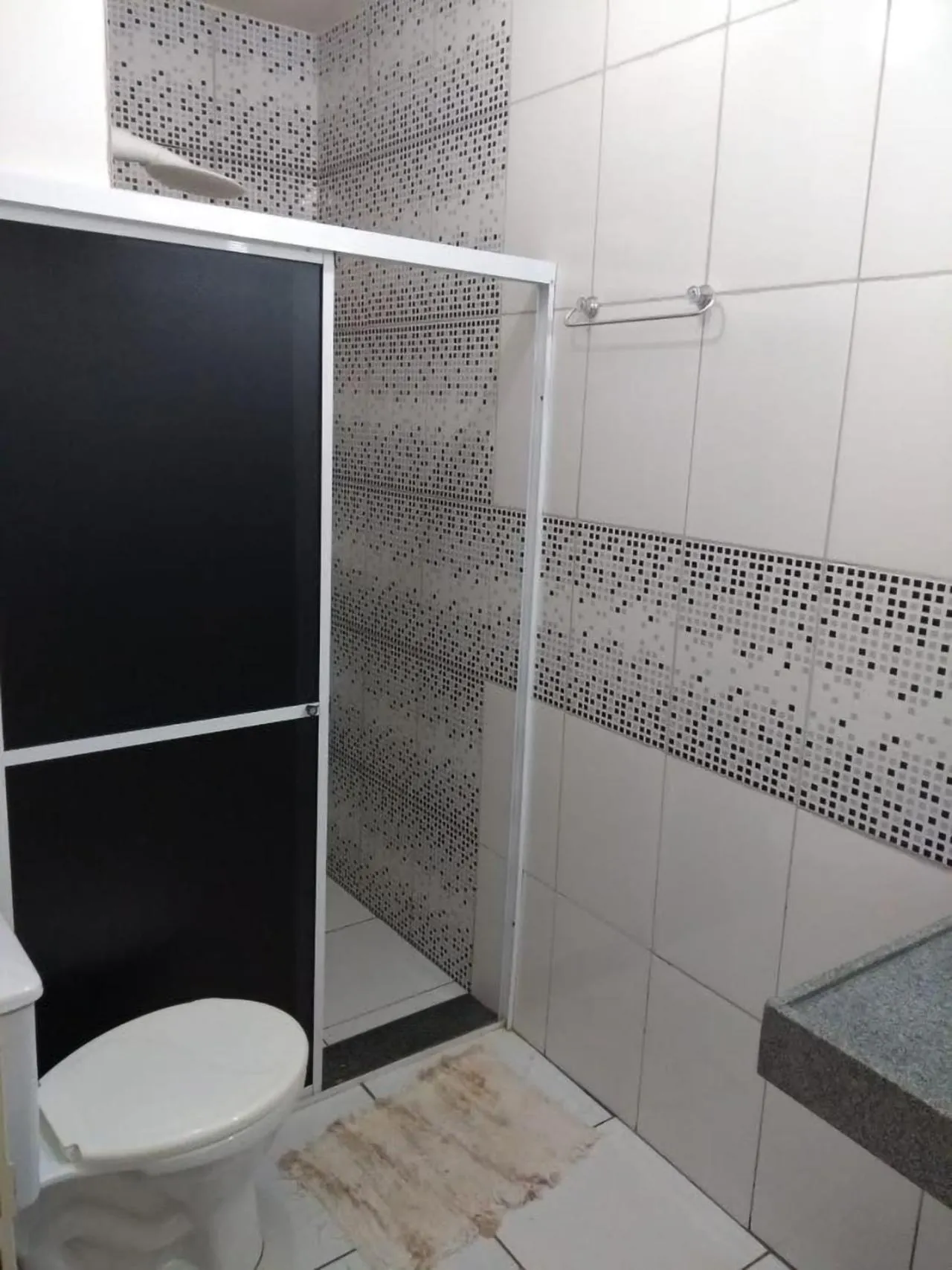 Bathroom in Pousada Canto dos Passaros