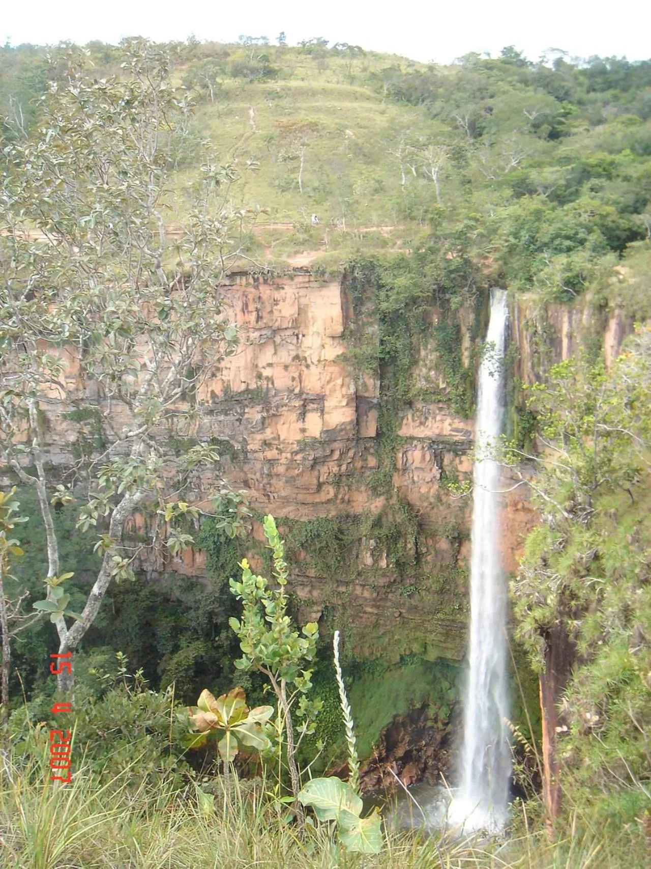 Natural landscape in Pousada Canto dos Passaros