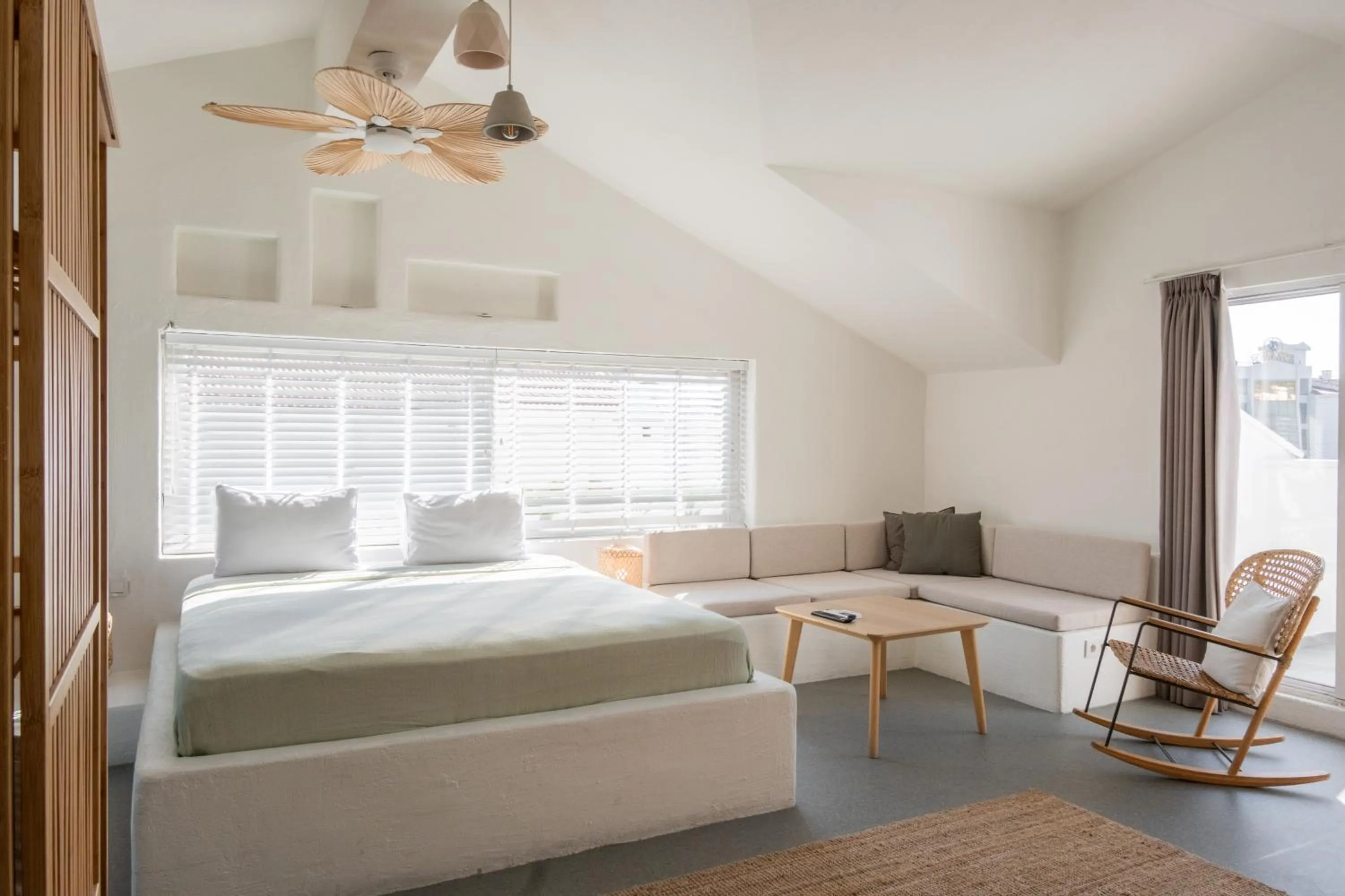 Bedroom, Bed in L'olive homes