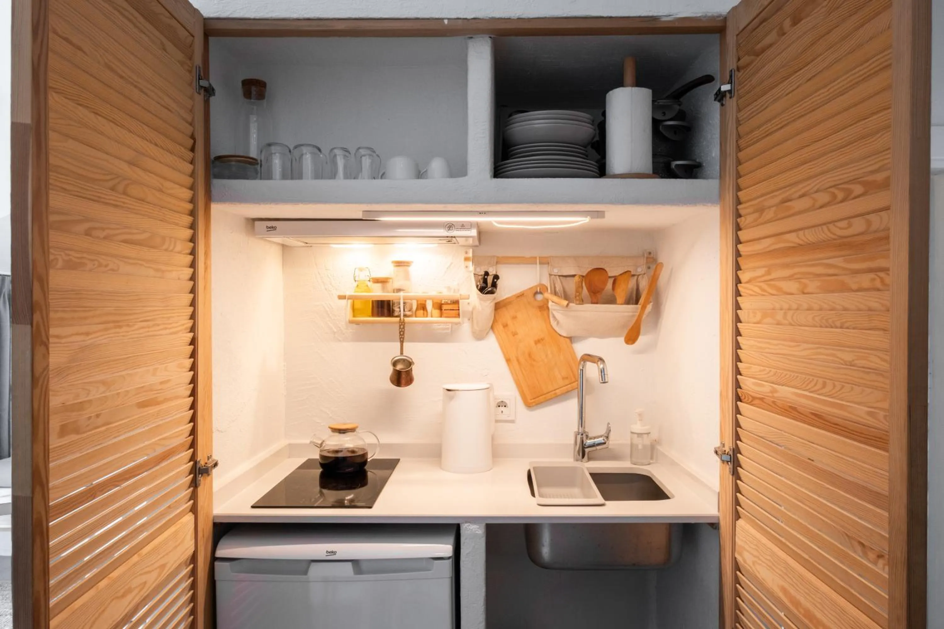 kitchen in L'olive homes