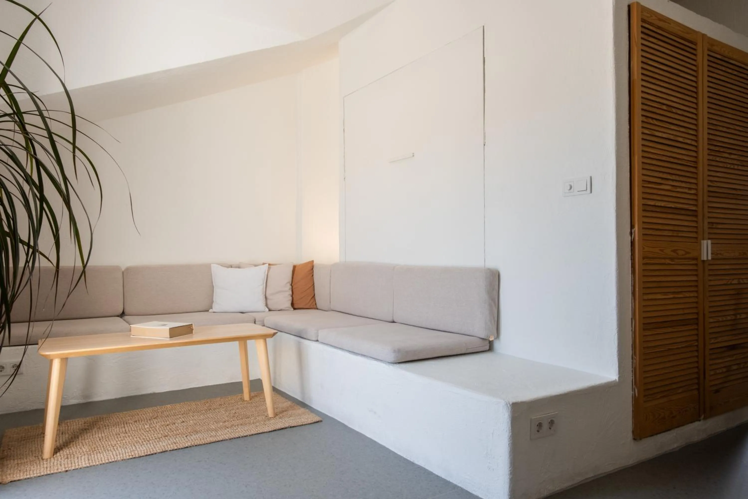 Living room in L'olive homes