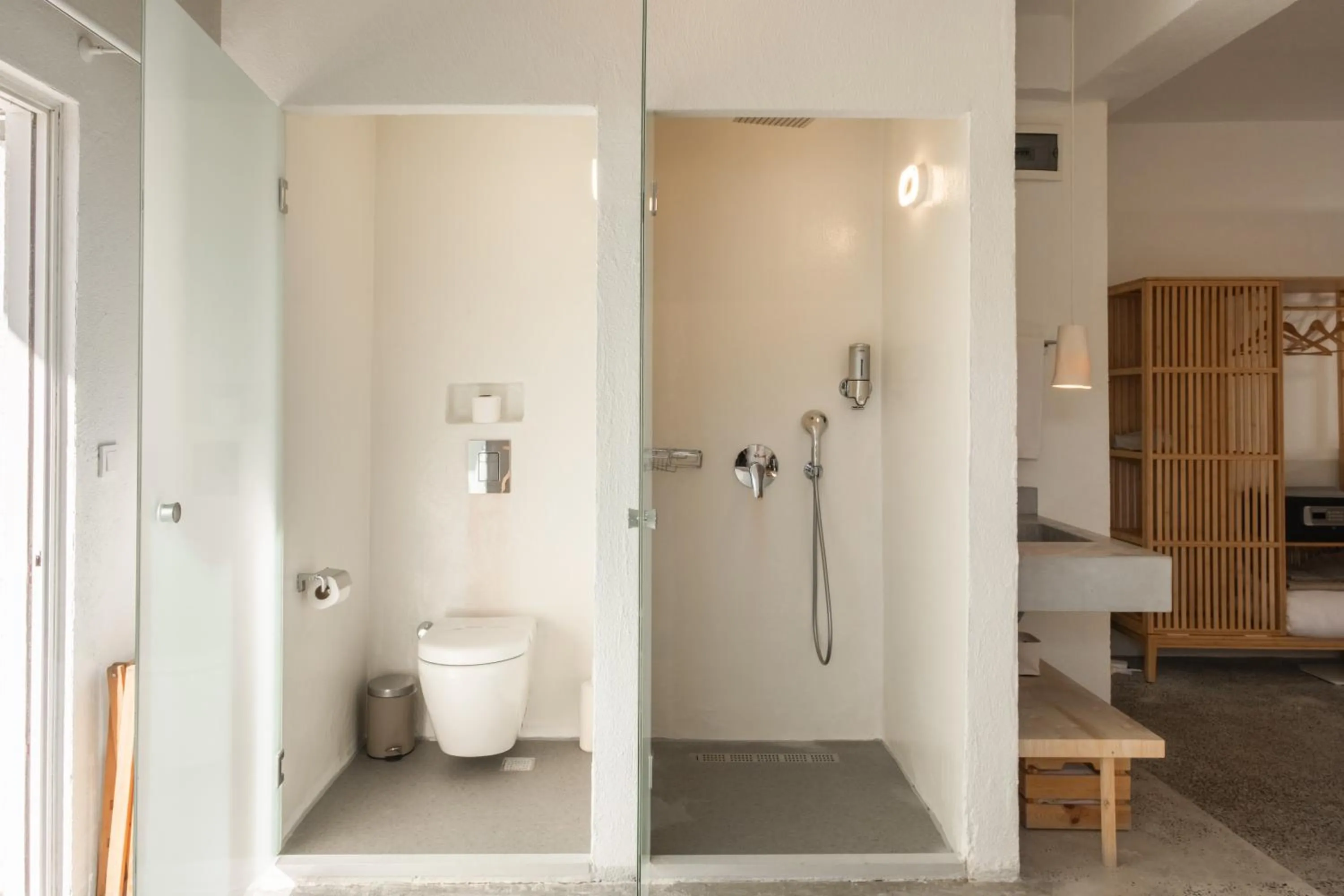 Shower in L'olive homes