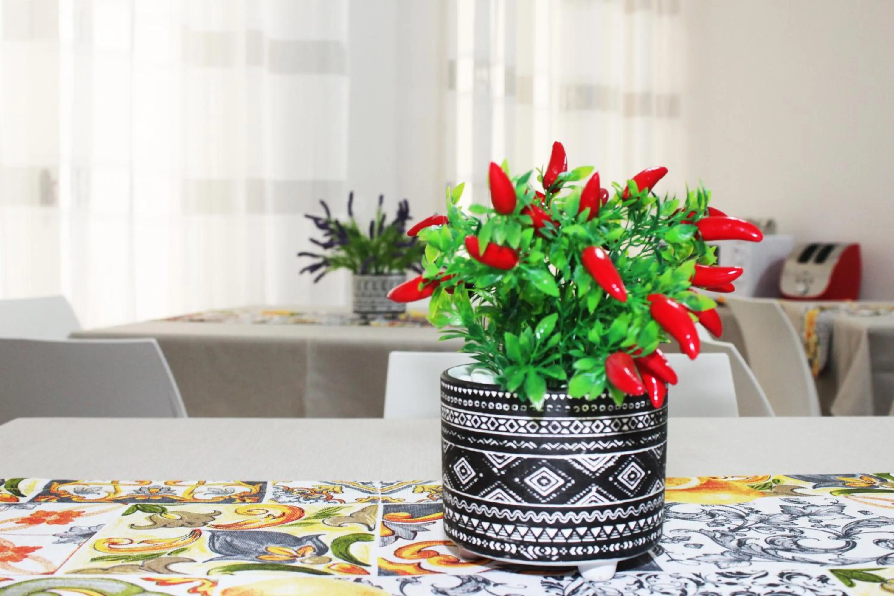 Dining area in B&B Ciccannina