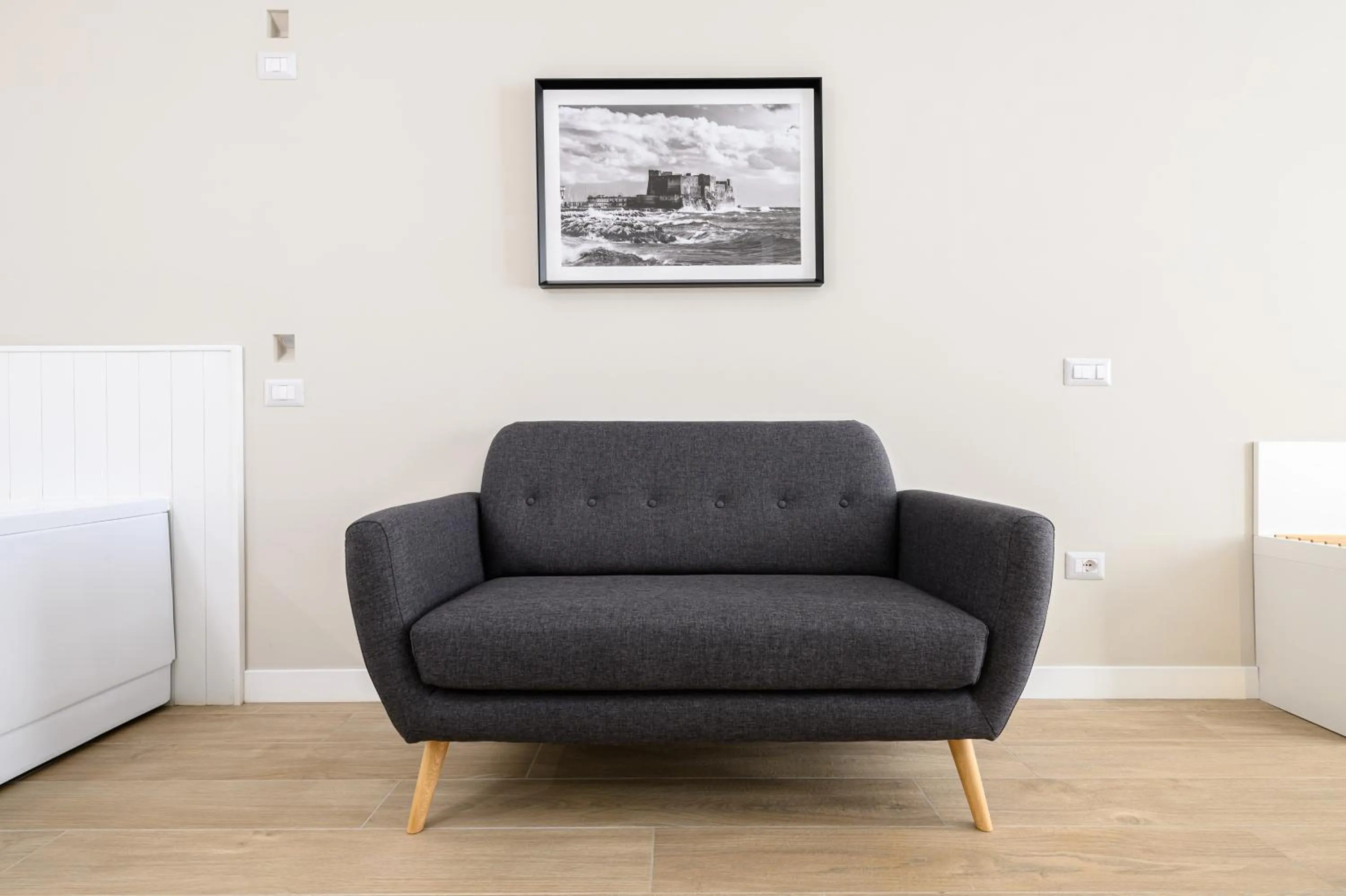 Living room in Alma Suites