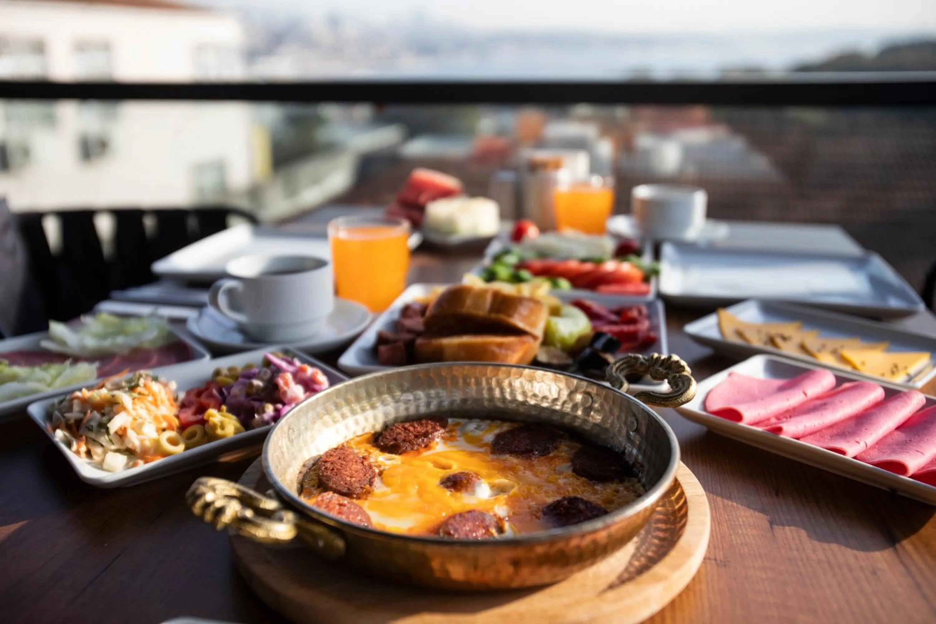 Food and drinks in No12 Hotel Sultanahmet