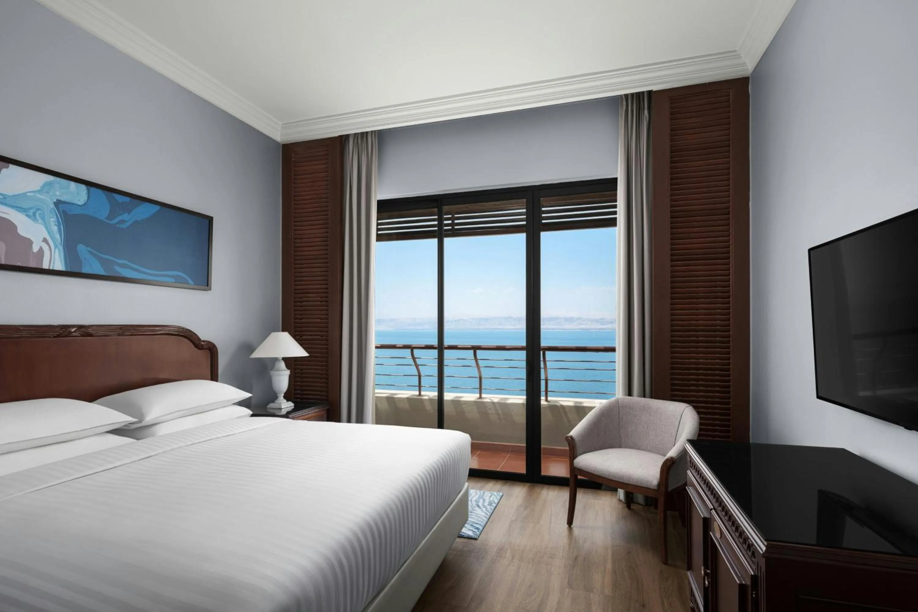 Photo of the whole room, Bed in Dead Sea Marriott Resort & Spa