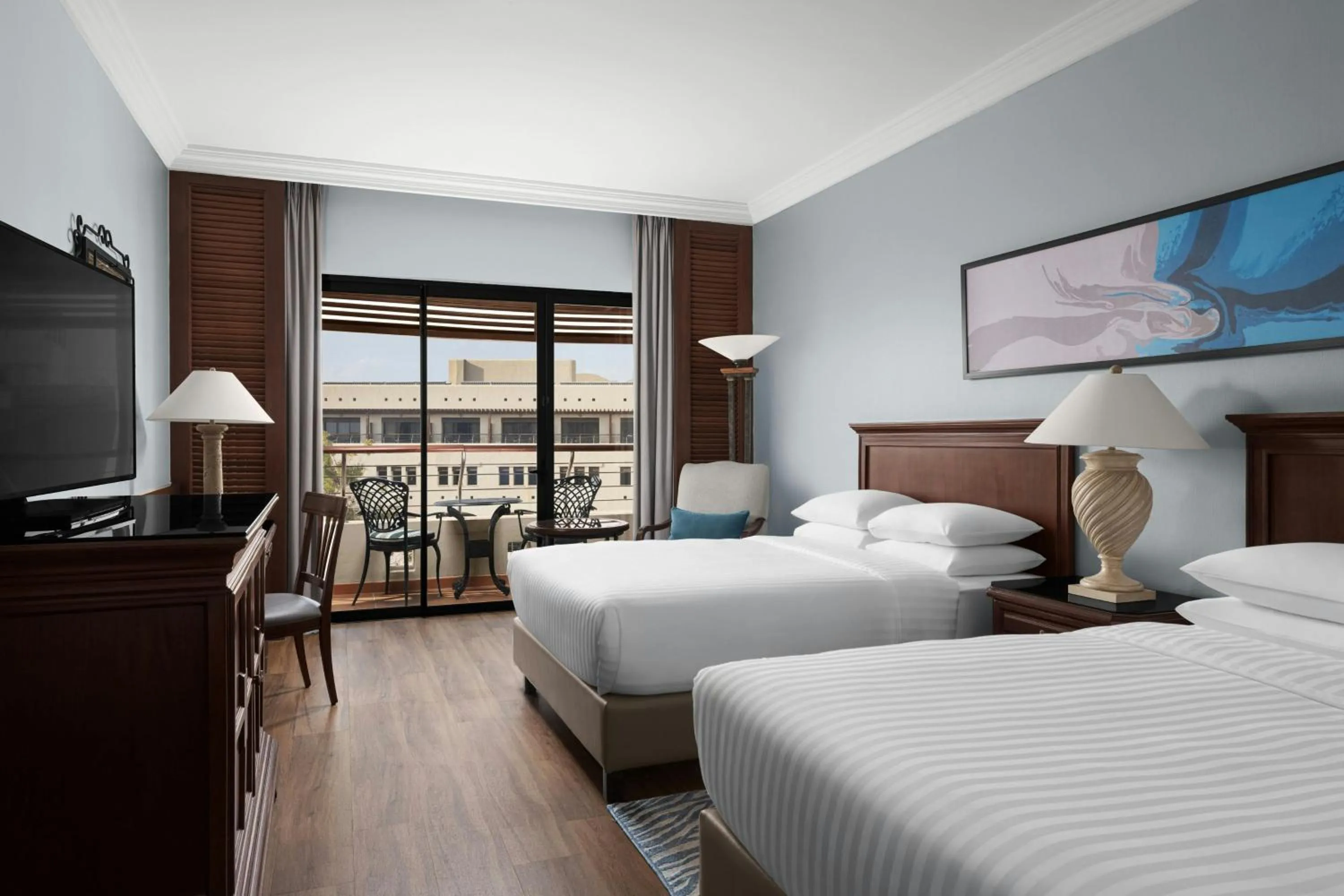 Swimming pool, Bed in Dead Sea Marriott Resort & Spa