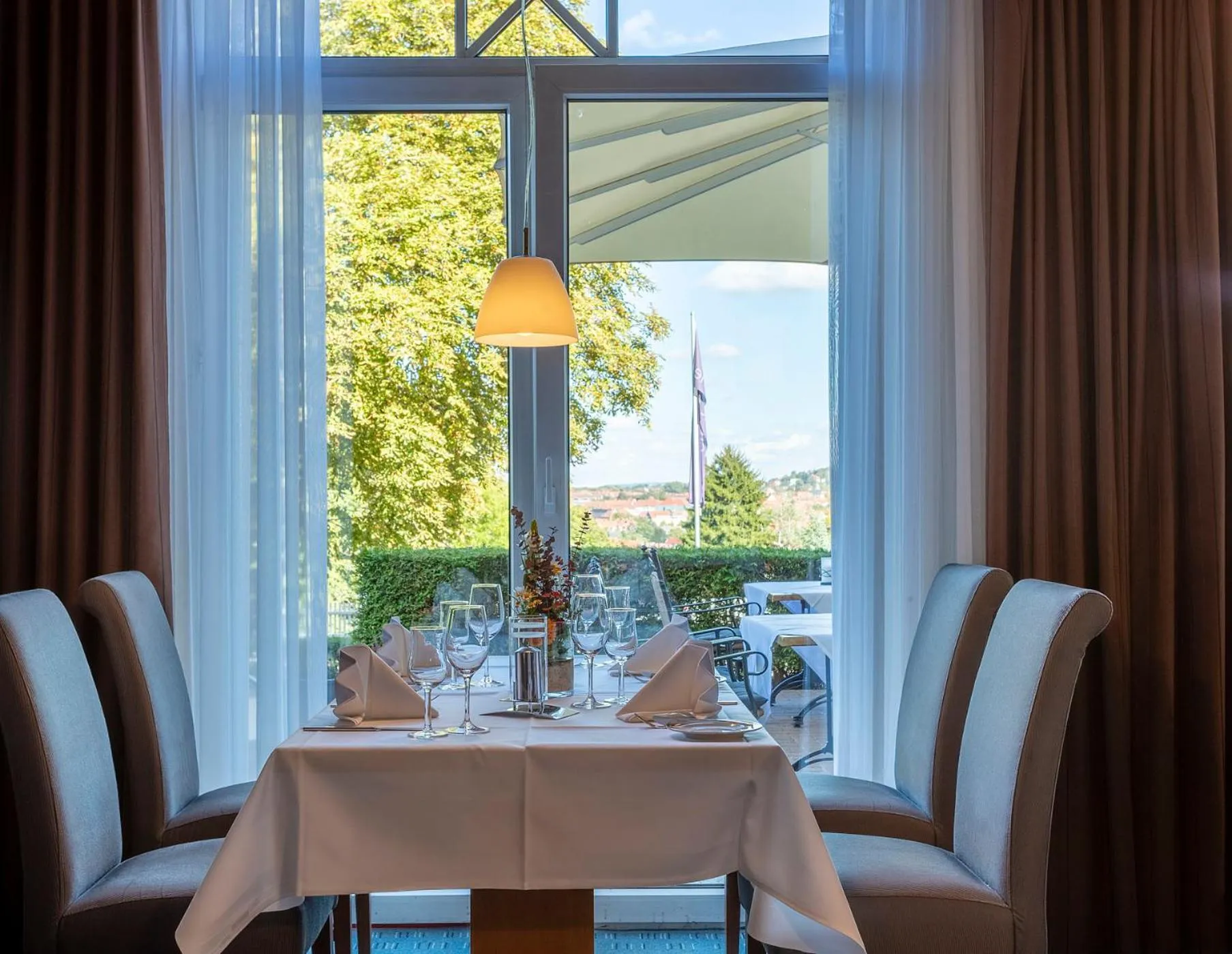 Restaurant/places to eat in Parkhotel Berghölzchen