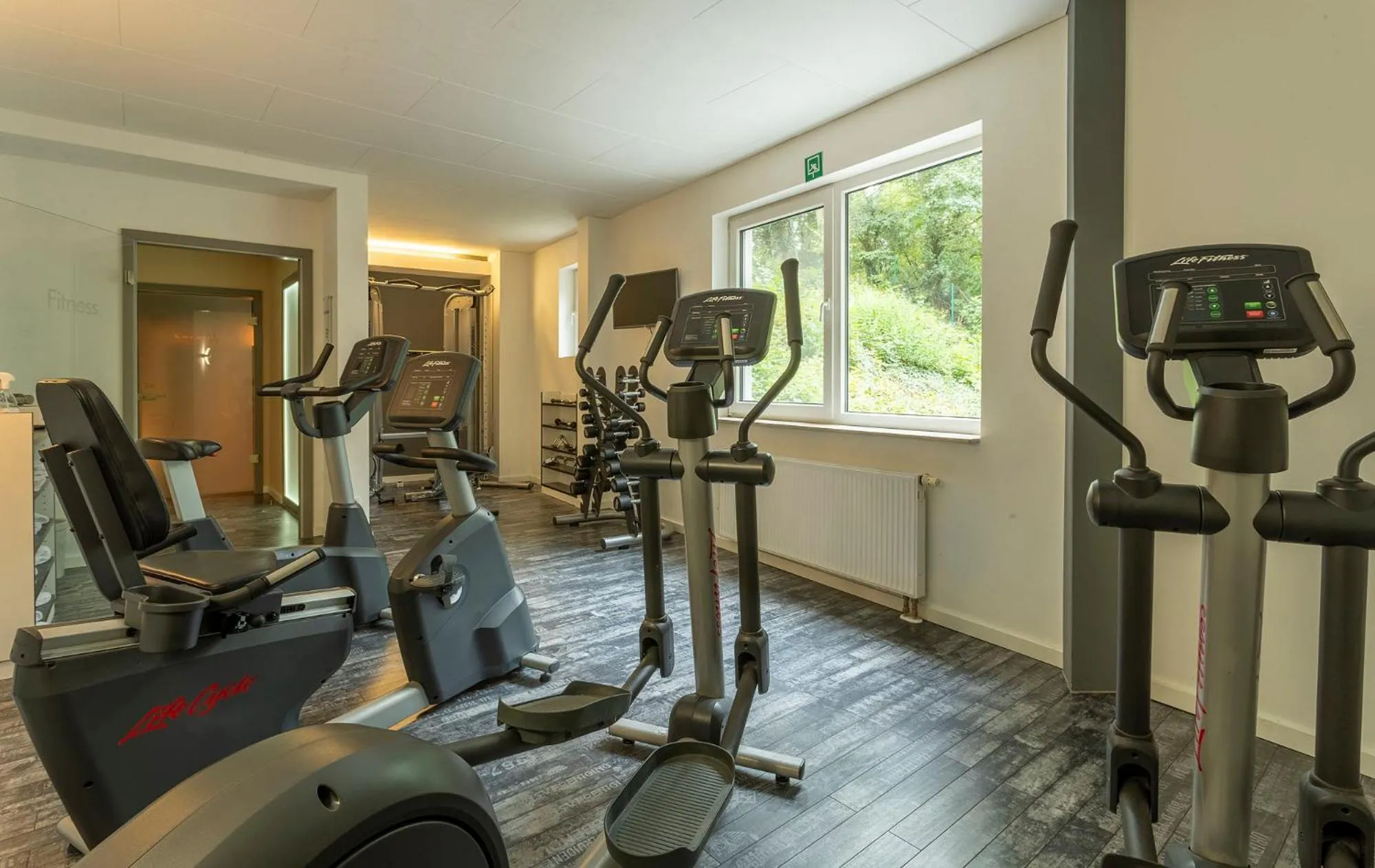Fitness centre/facilities in Parkhotel Berghölzchen
