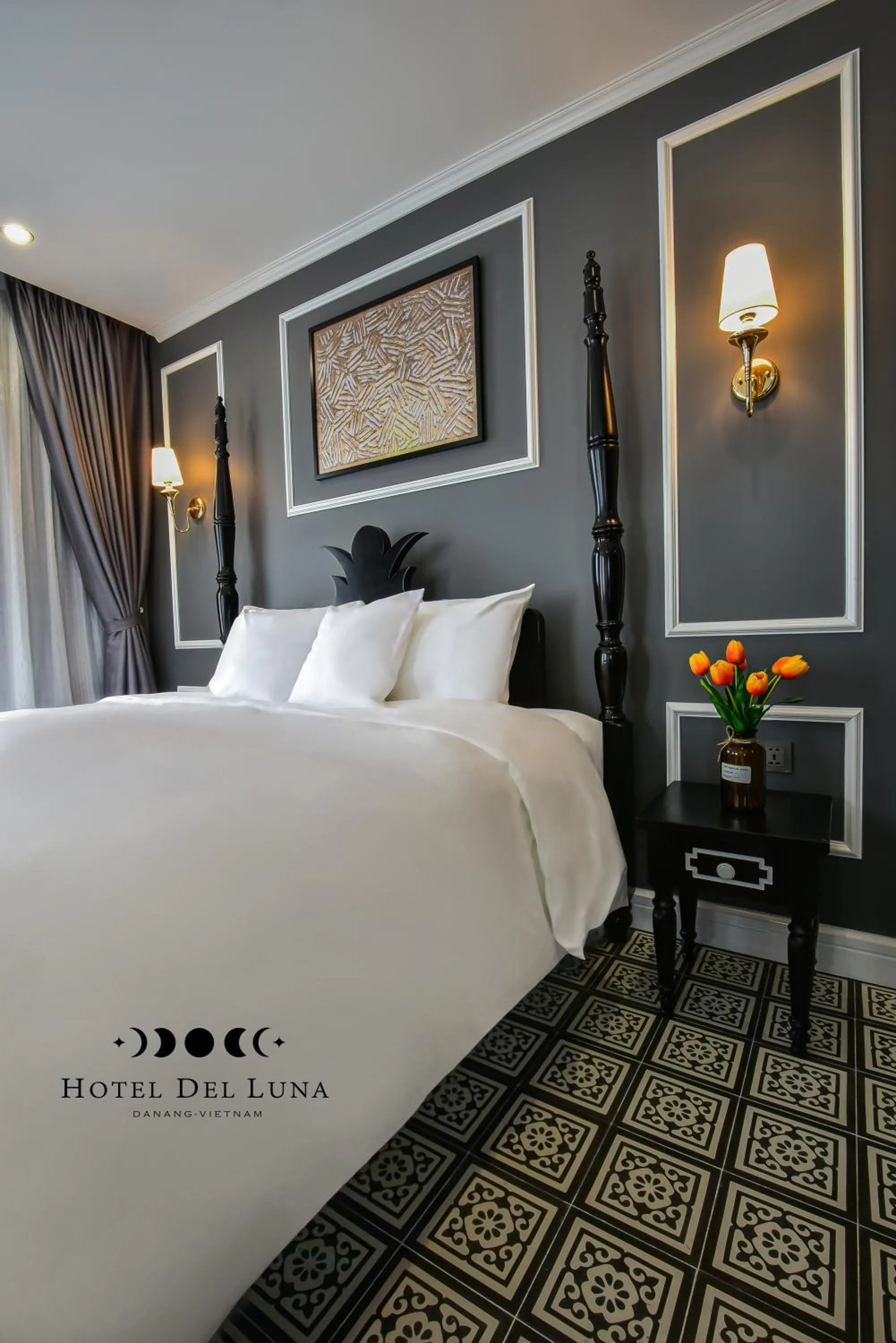 Bed in Hotel Del Luna Boutique