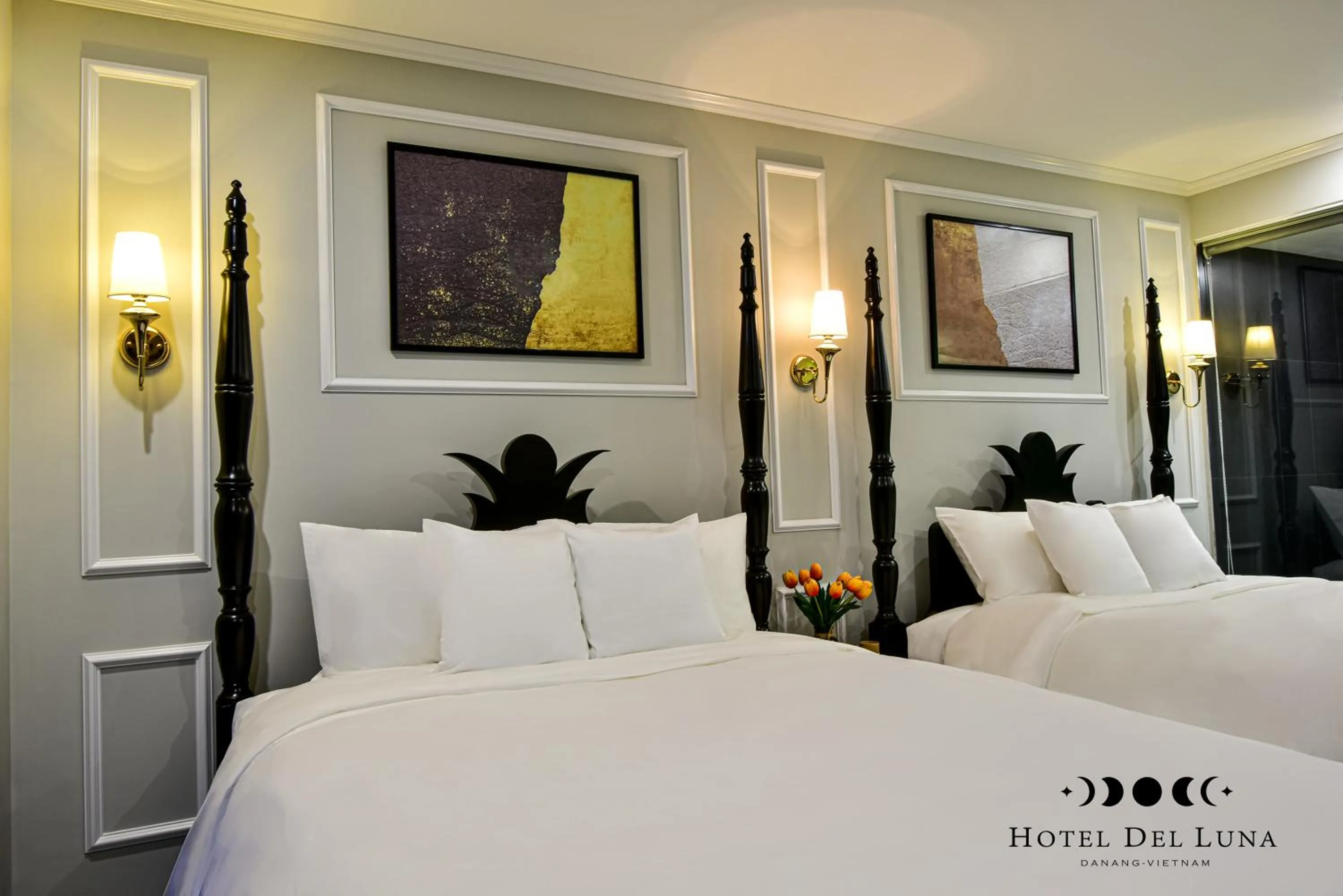 Bed in Hotel Del Luna Boutique