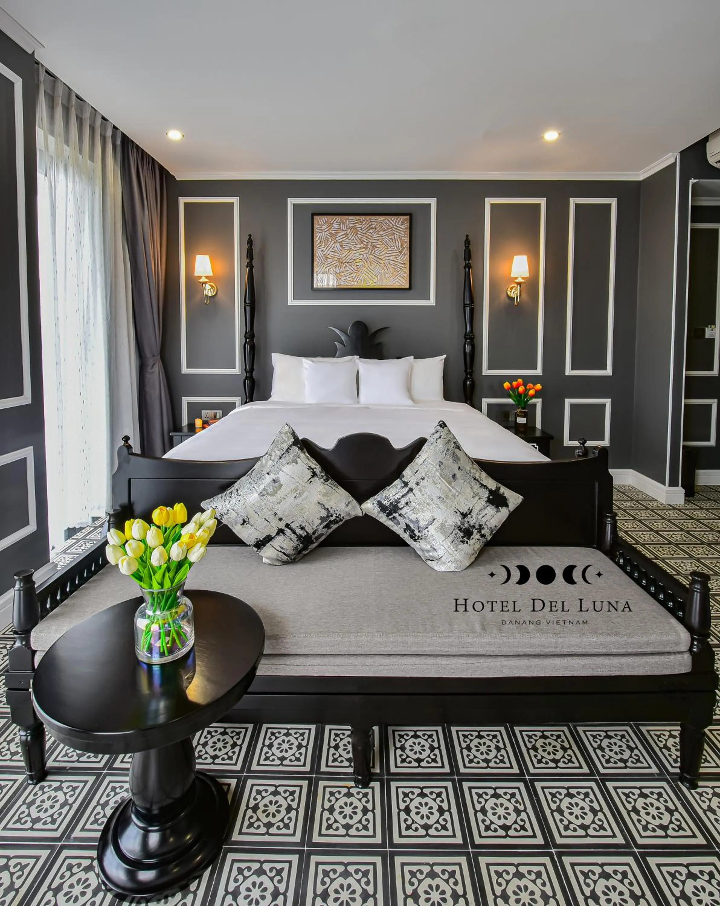 Bed in Hotel Del Luna Boutique