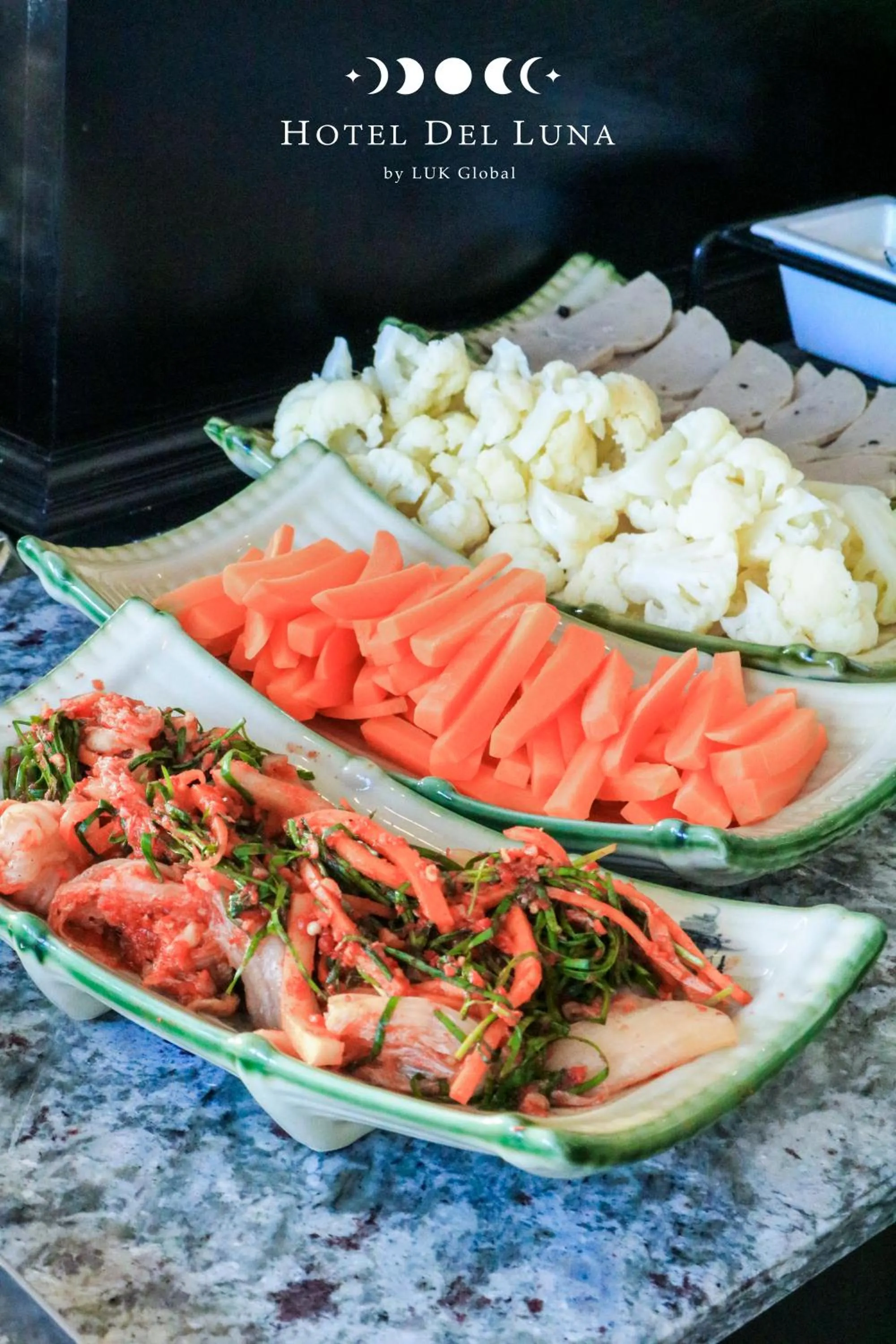 Buffet breakfast in Hotel Del Luna Boutique