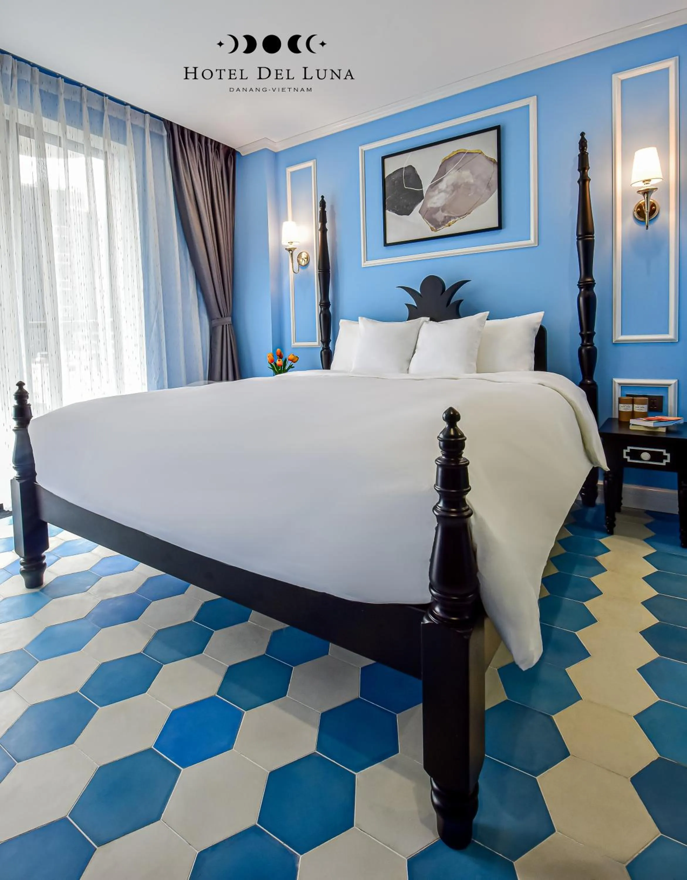Bed in Hotel Del Luna Boutique