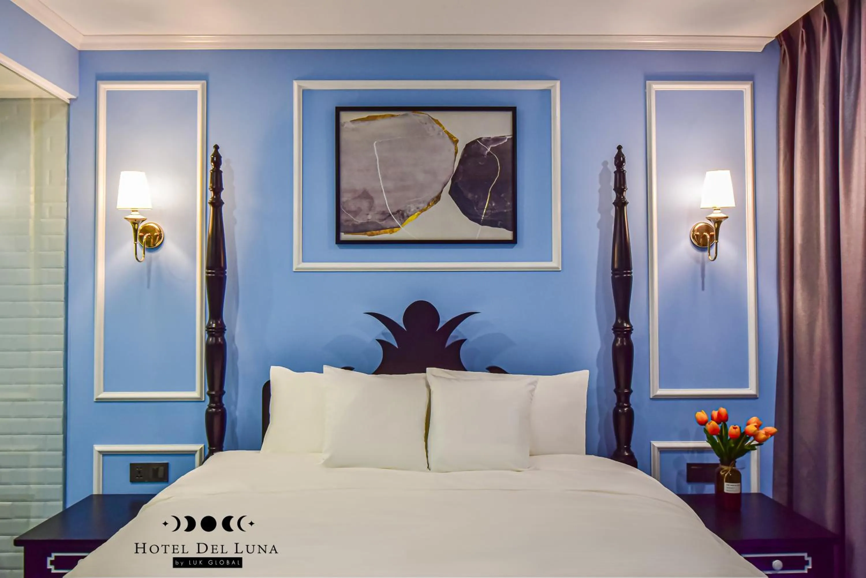 Bed in Hotel Del Luna Boutique
