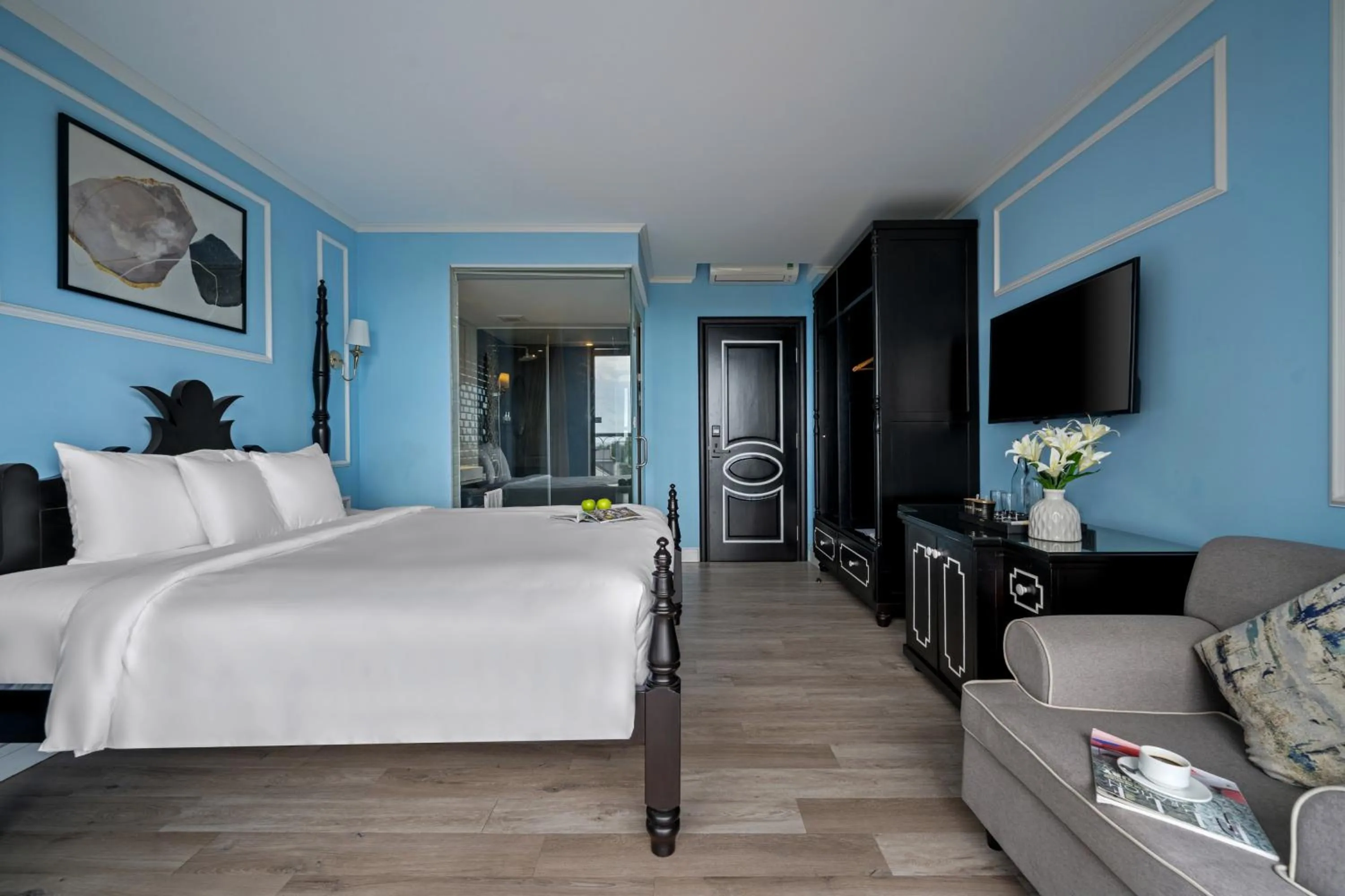 Bedroom, Bed in Hotel Del Luna Boutique