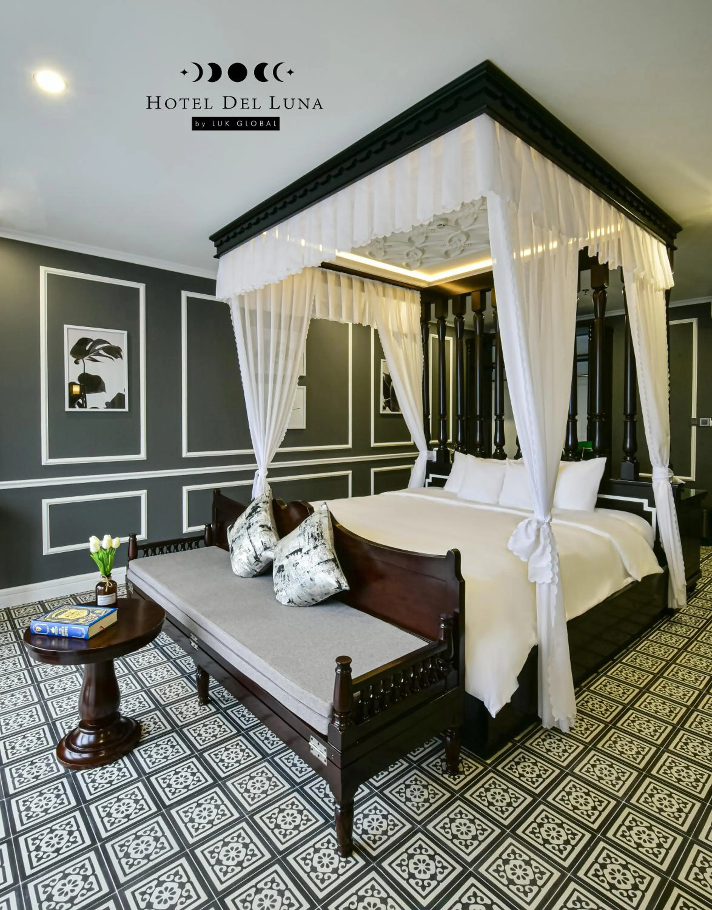 TV and multimedia, Bed in Hotel Del Luna Boutique