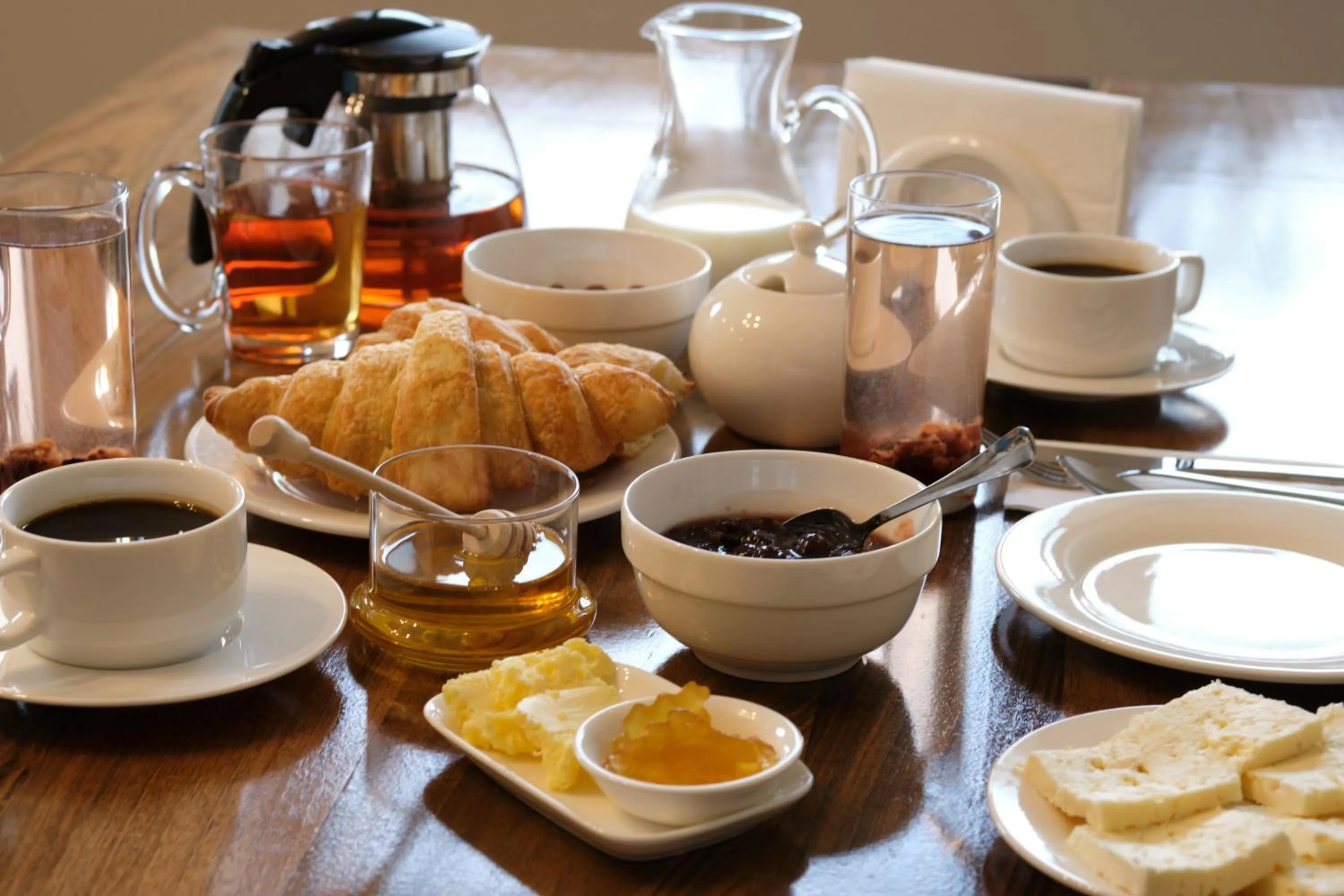 Food and drinks in Hotel Axien Kazbegi