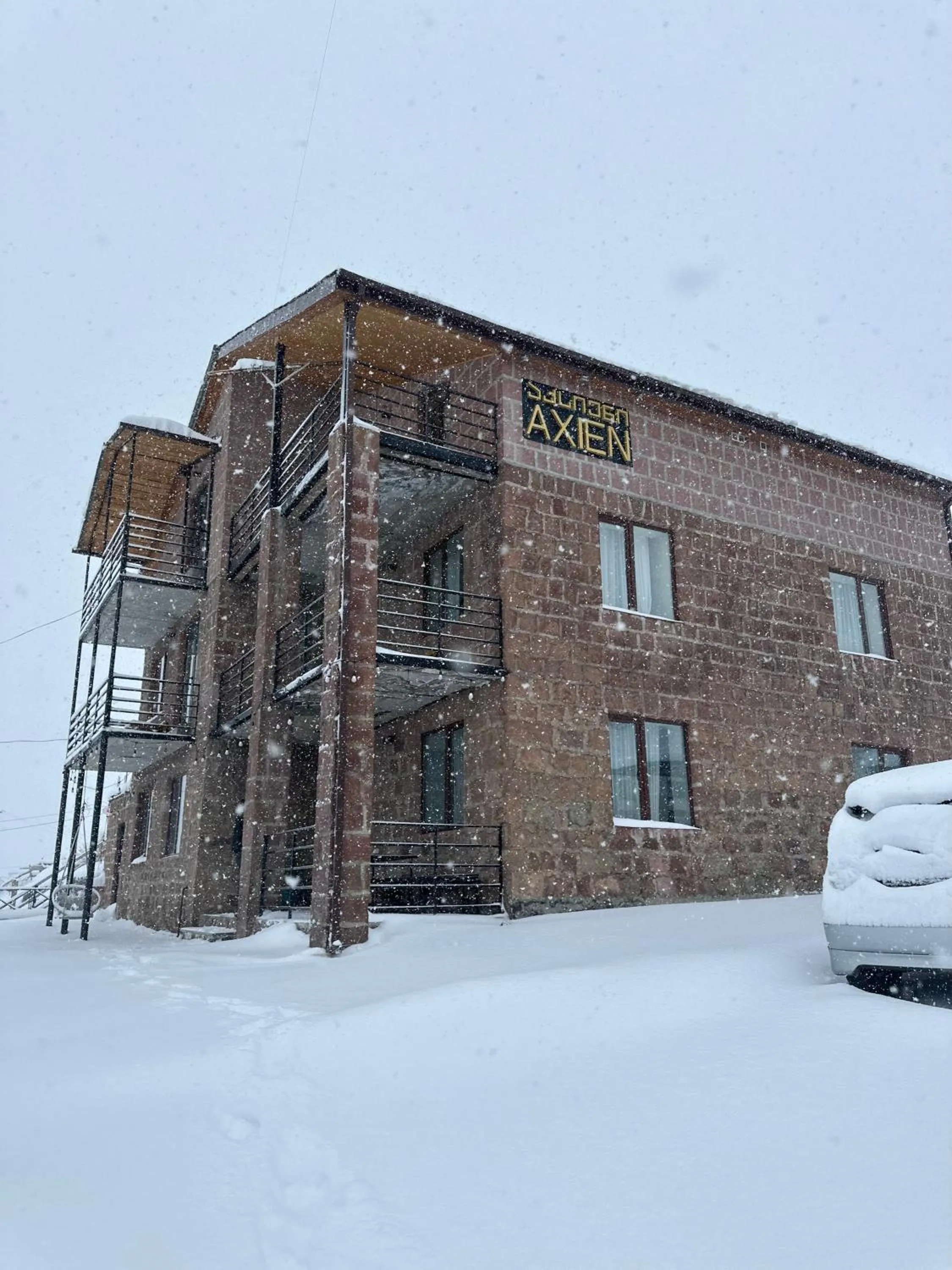 Property building in Hotel Axien Kazbegi
